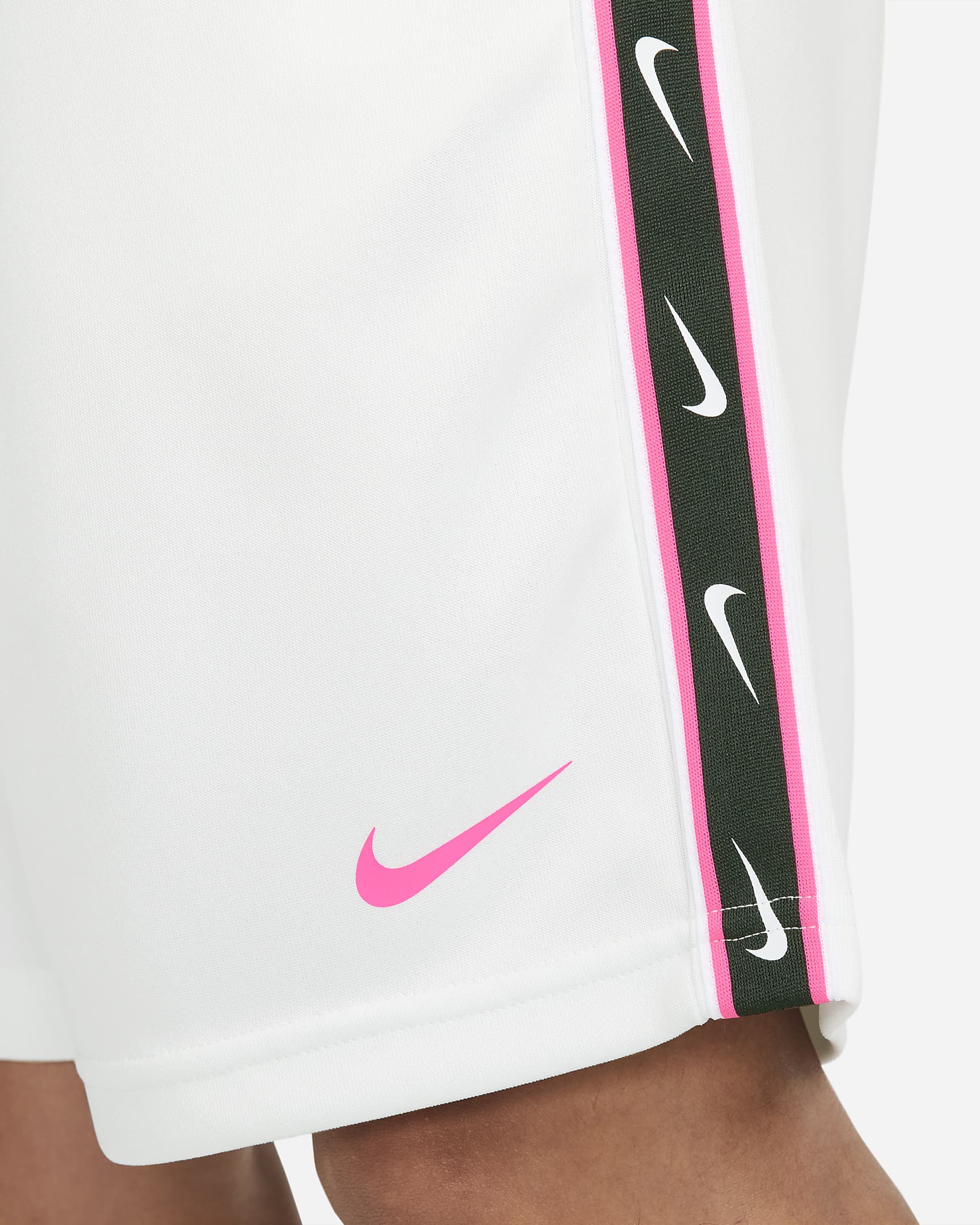 Nike Sportswear Pantalón corto Repeat - Hombre - Summit White/Hyper Pink