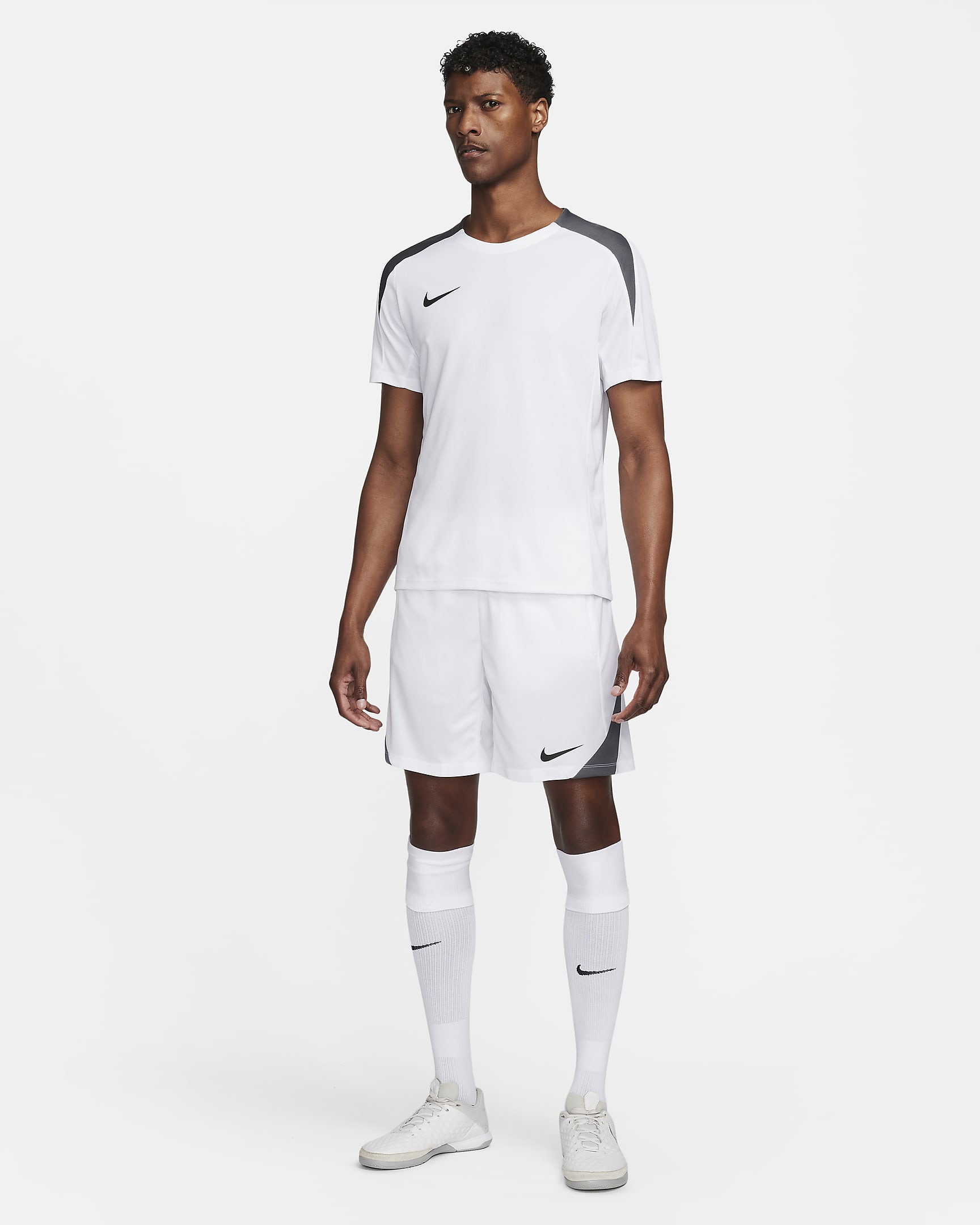 slim fit soccer shorts