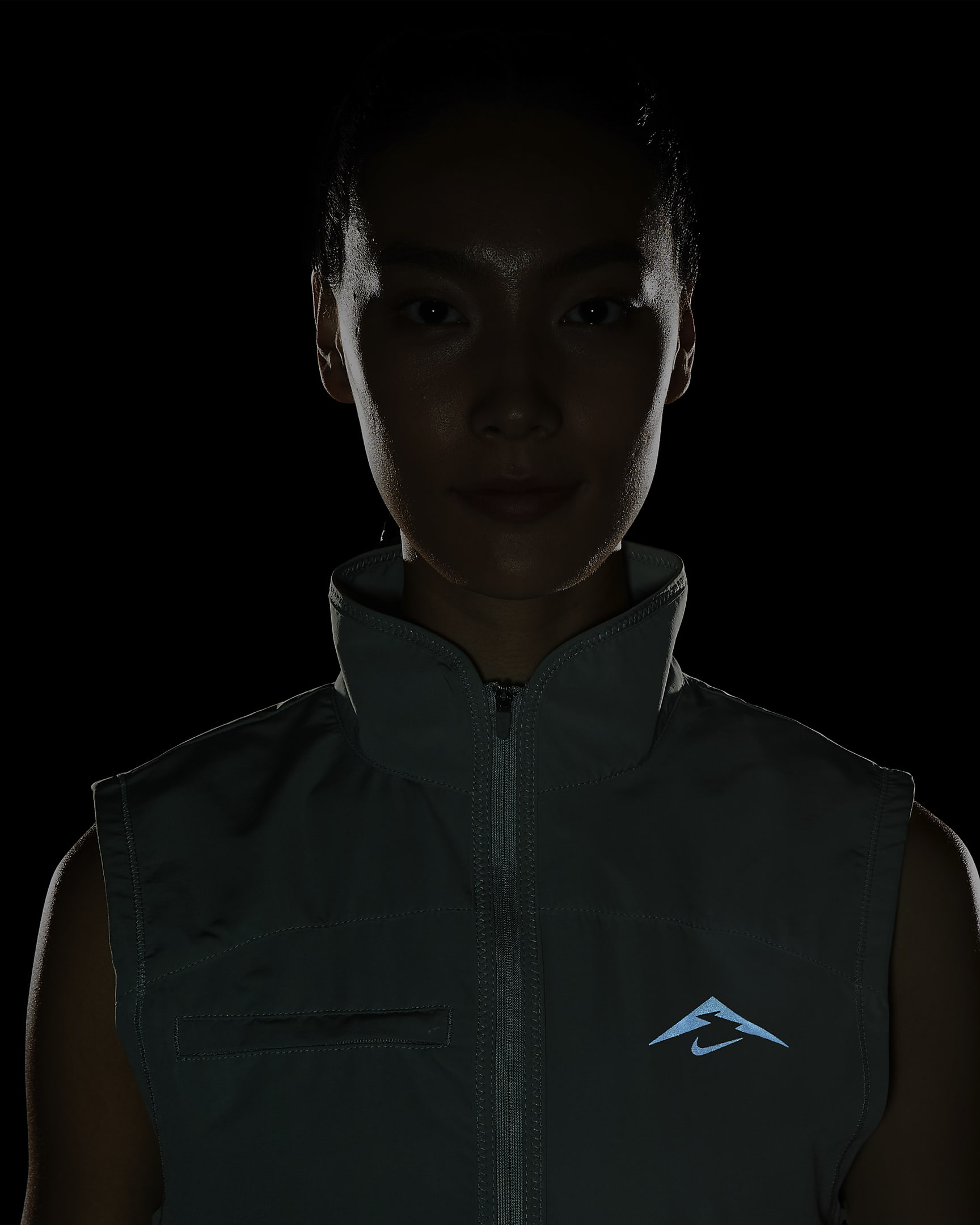 Nike Trail Women's Repel Running Gilet - Jade Horizon/Bicoastal