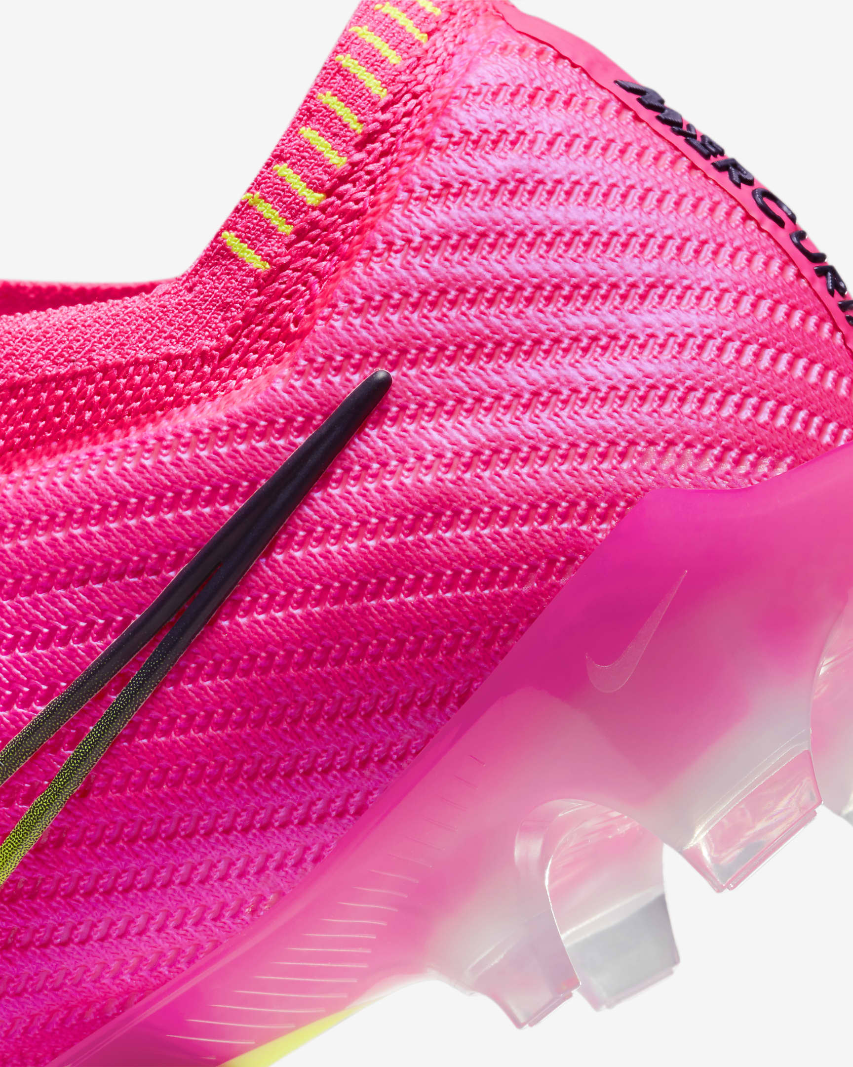 Nike Mercurial Vapor 15 Elite Firm Ground Low-Top Soccer Cleats - Pink Blast/Gridiron/Volt