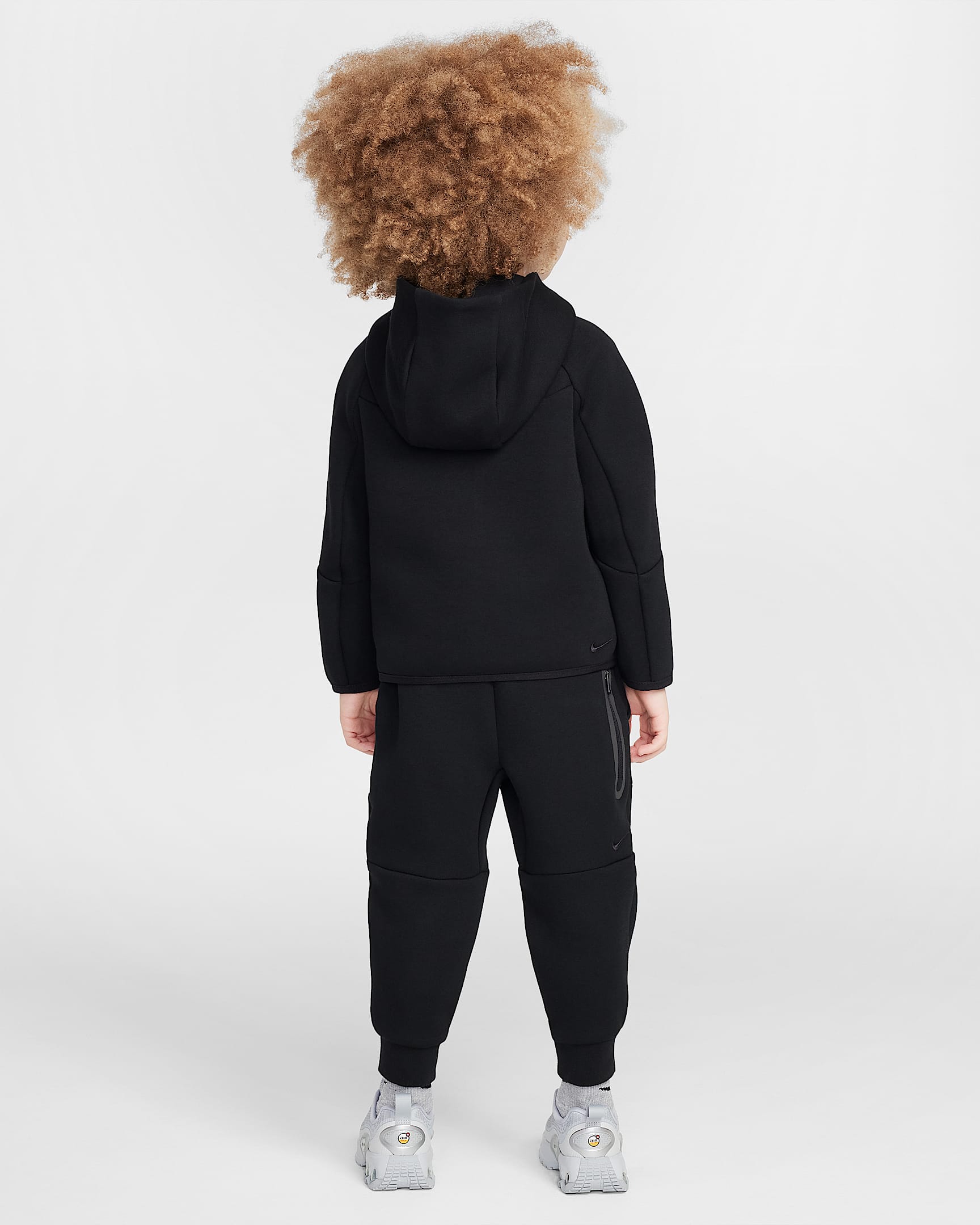 Nike Sportswear Toddler Tech Fleece 2-Piece Full-Zip Set - Black