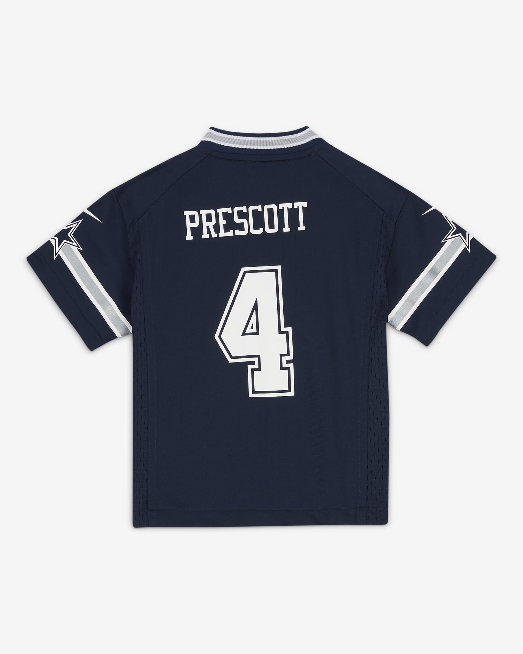 NFL Dallas Cowboys (Dak Prescott) Baby/Toddler Game Football Jersey - Navy