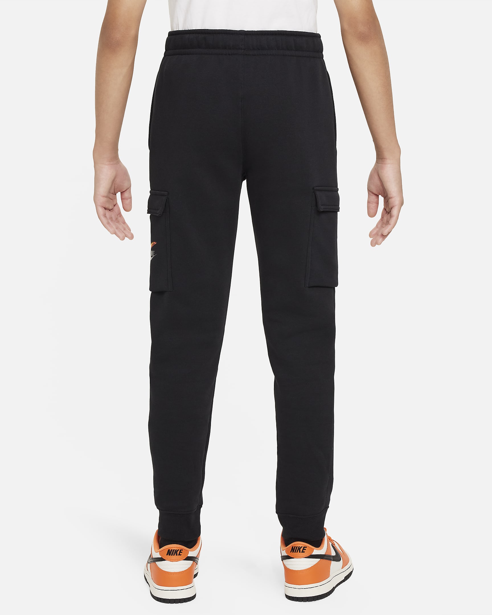 Nike Sportswear Big Kids' (Boys') Fleece Graphic Cargo Pants. Nike.com