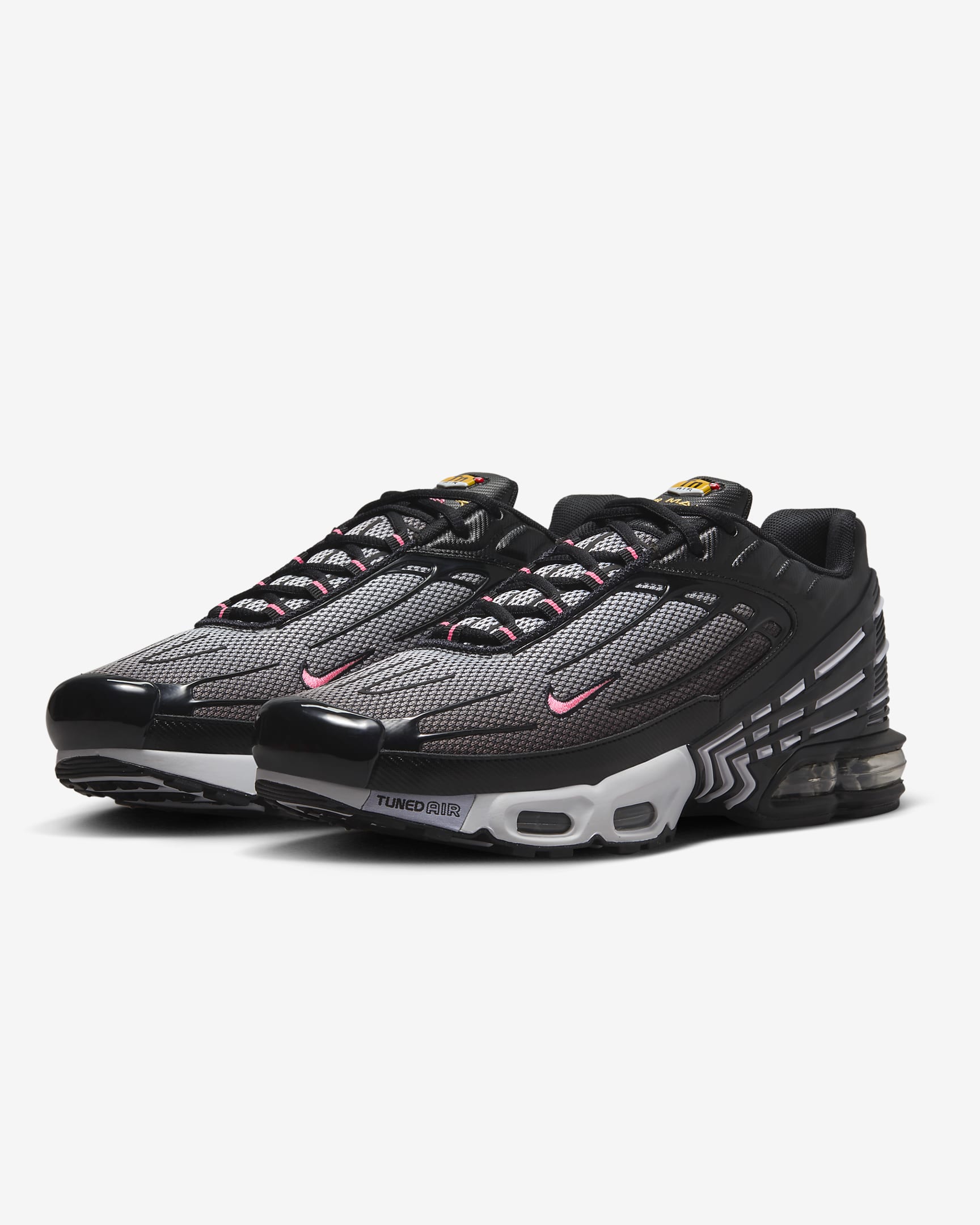 Nike Air Max Plus 3 Herrenschuh - Schwarz/Weiß/Chamois/Sunset Pulse