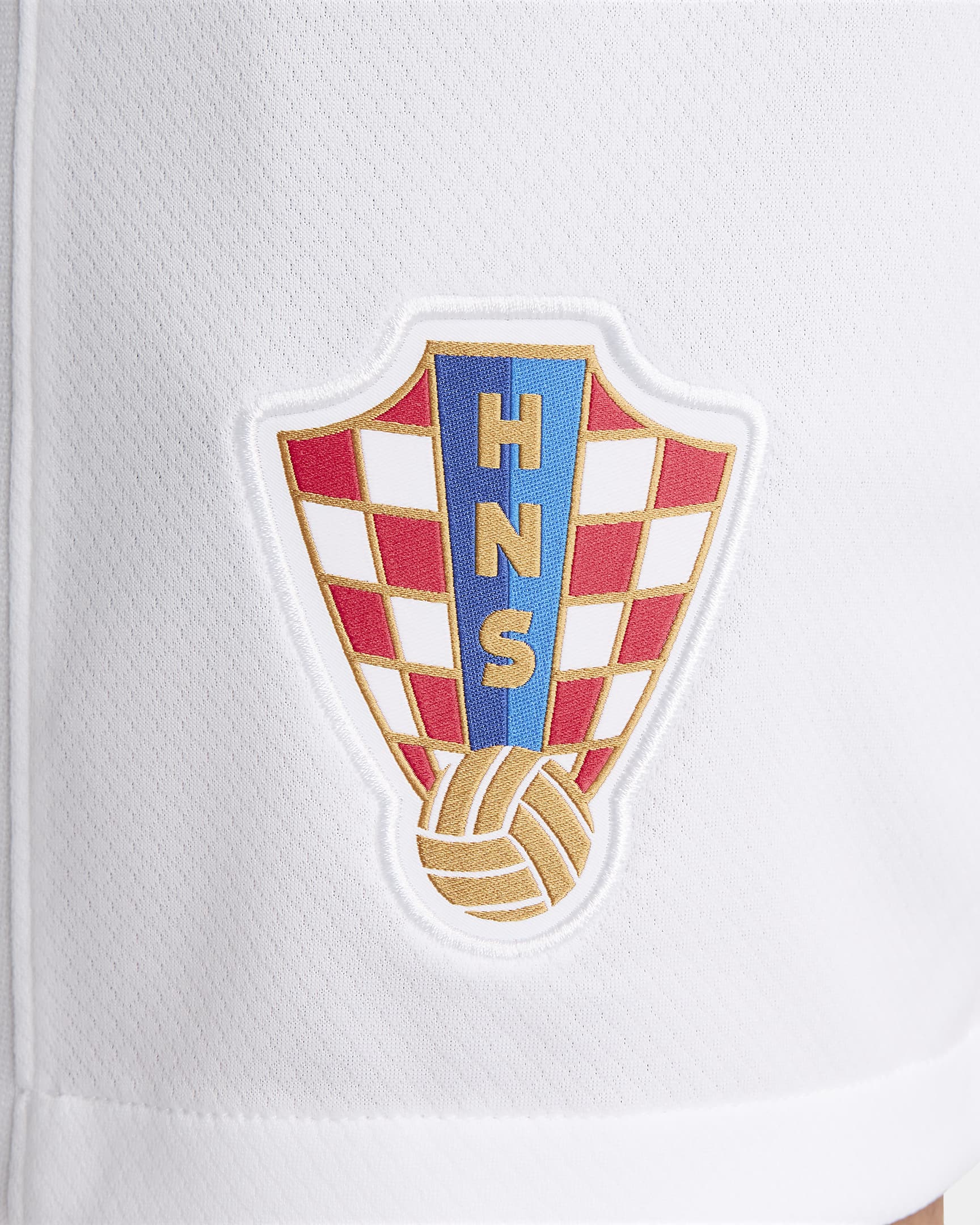 Short de foot replica Nike Dri-FIT Croatie 2024/25 Stadium Domicile/Extérieur pour homme - Blanc/Hyper Royal