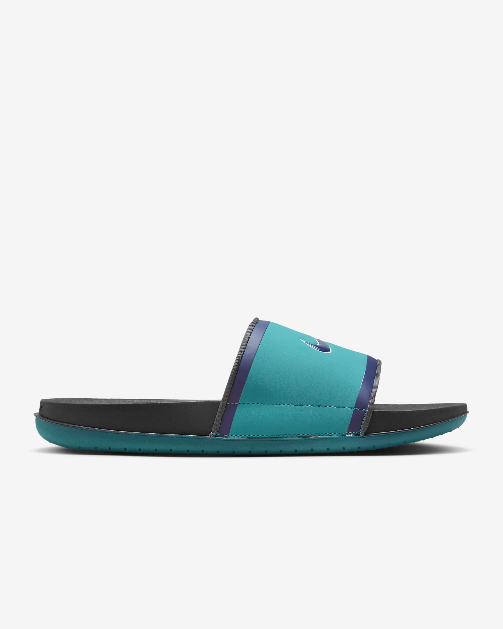 Nike Offcourt (Seattle Mariners) Offcourt Slides - Mardi Gras/Dark Smoke Grey/Midnight Navy