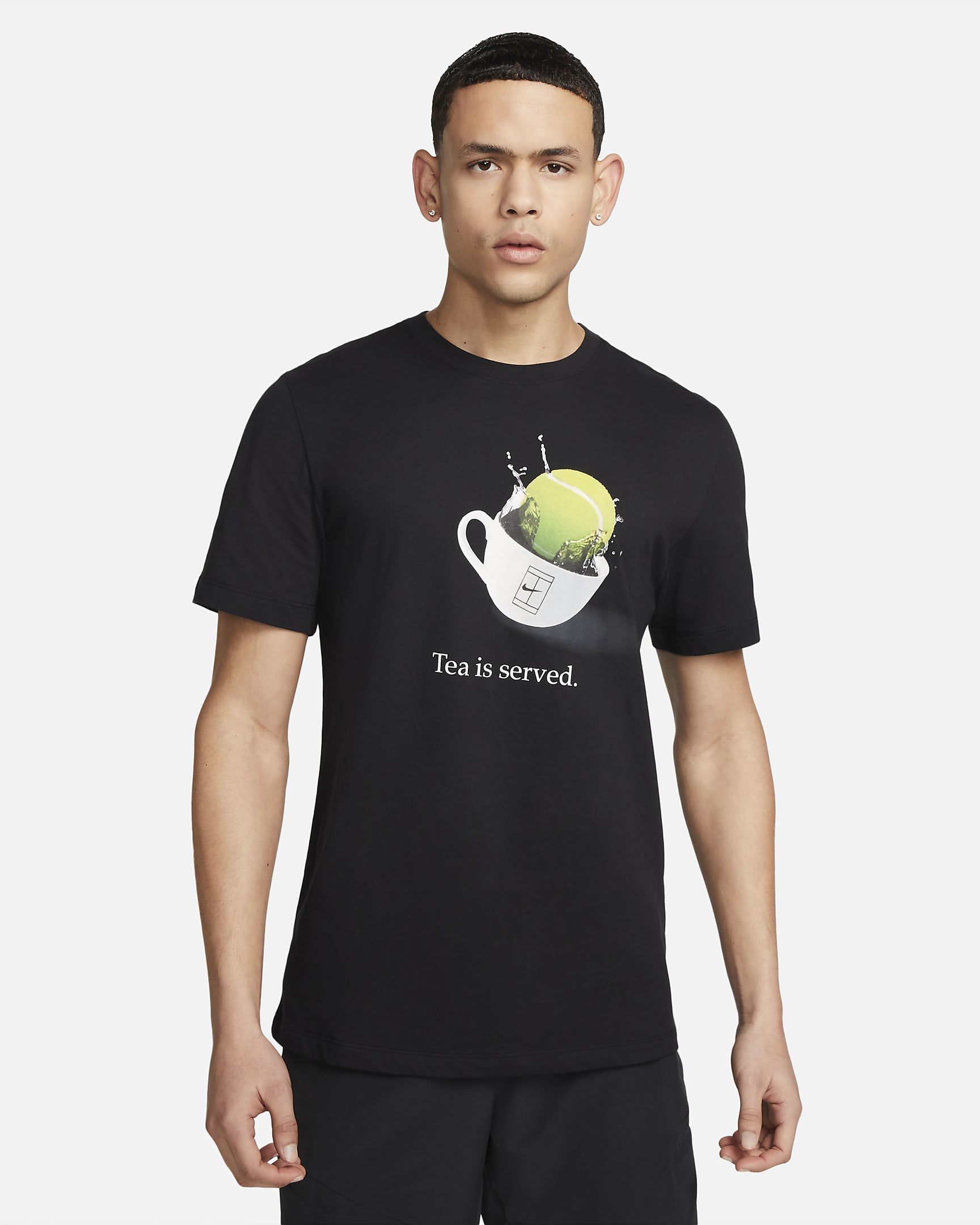 NikeCourt DriFIT Men's Tennis TShirt. Nike IL