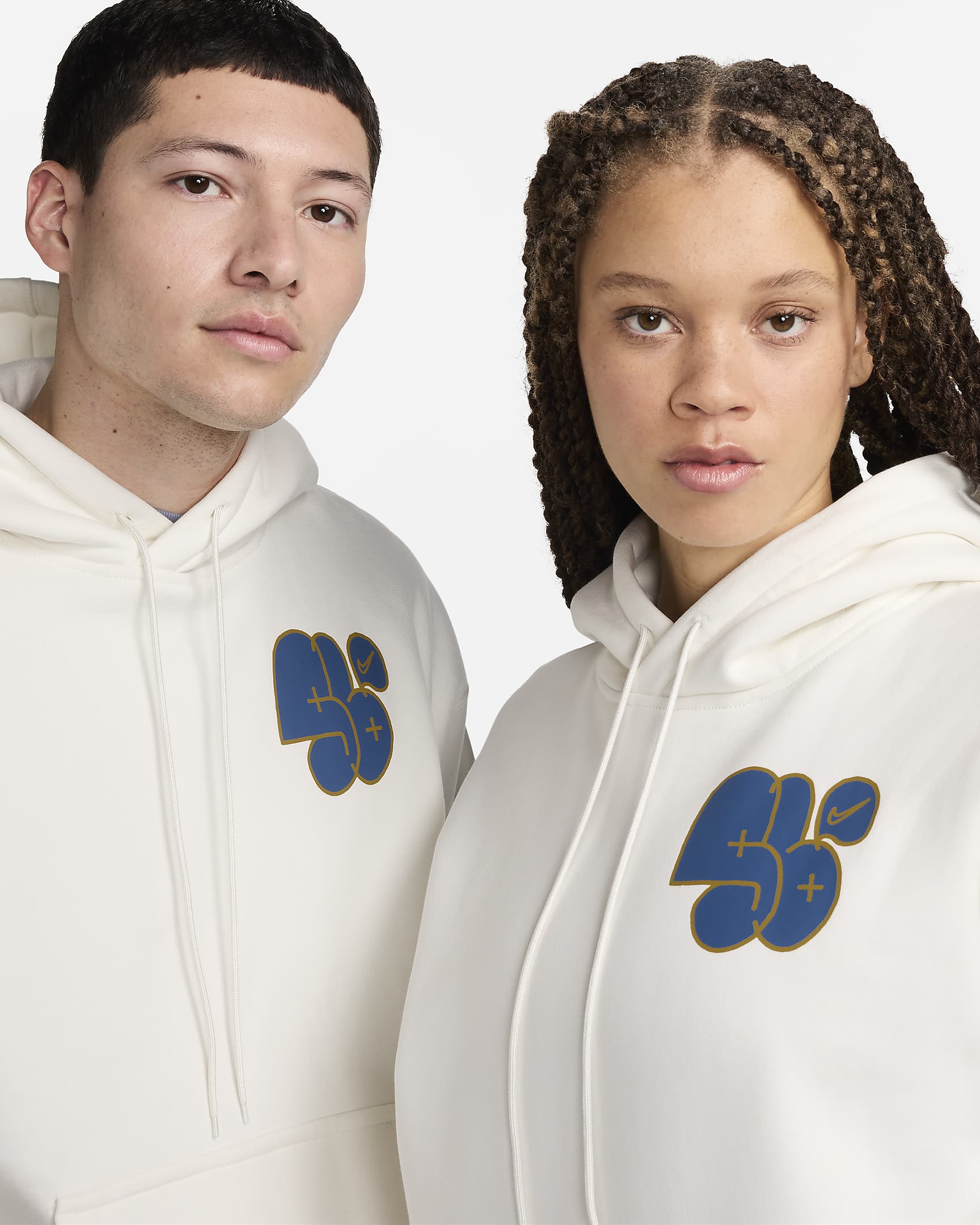 Nike SB Fleece Pullover Skate Hoodie - Sail