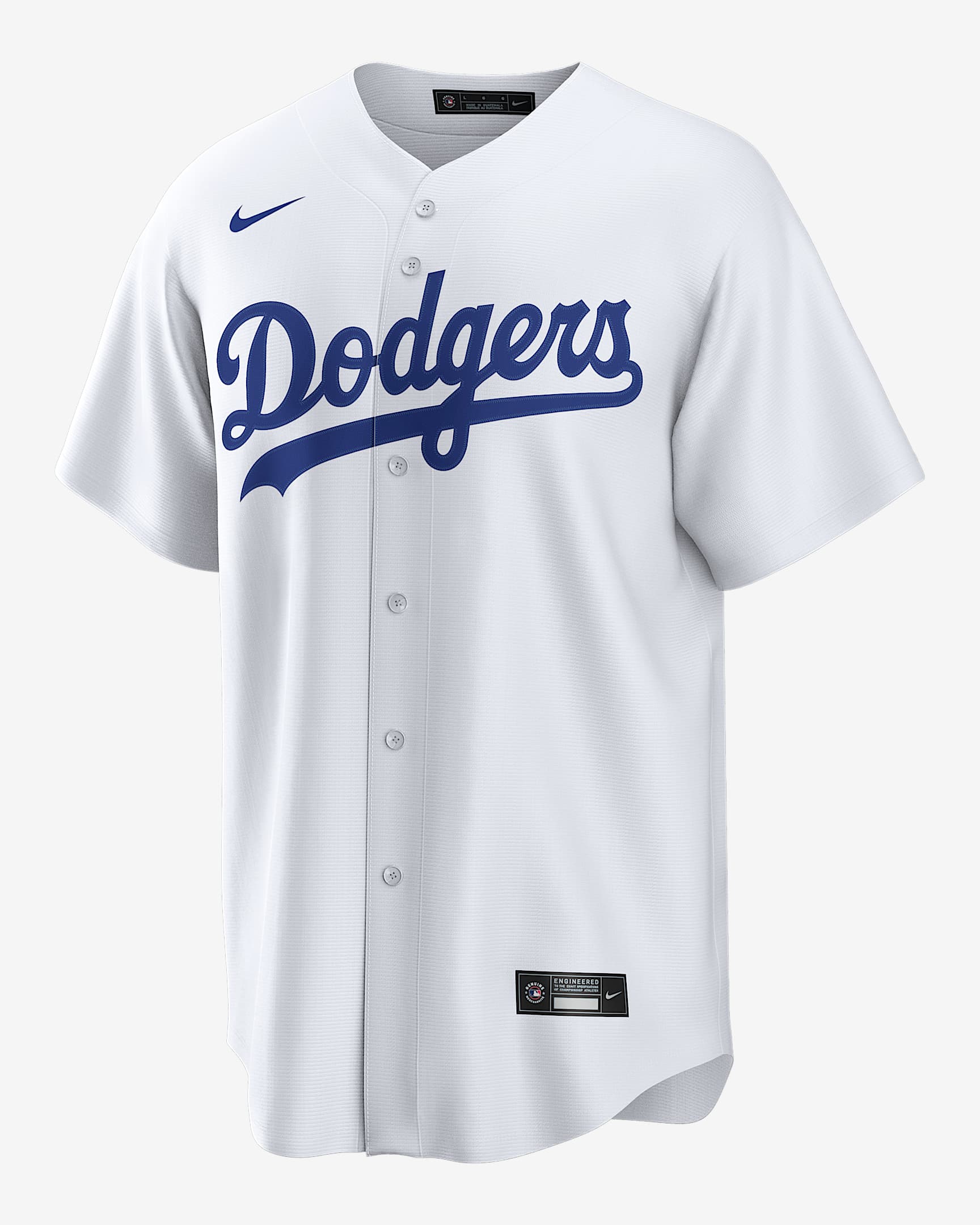 Jersey de béisbol Replica para hombre MLB Los Angeles Dodgers - Blanco