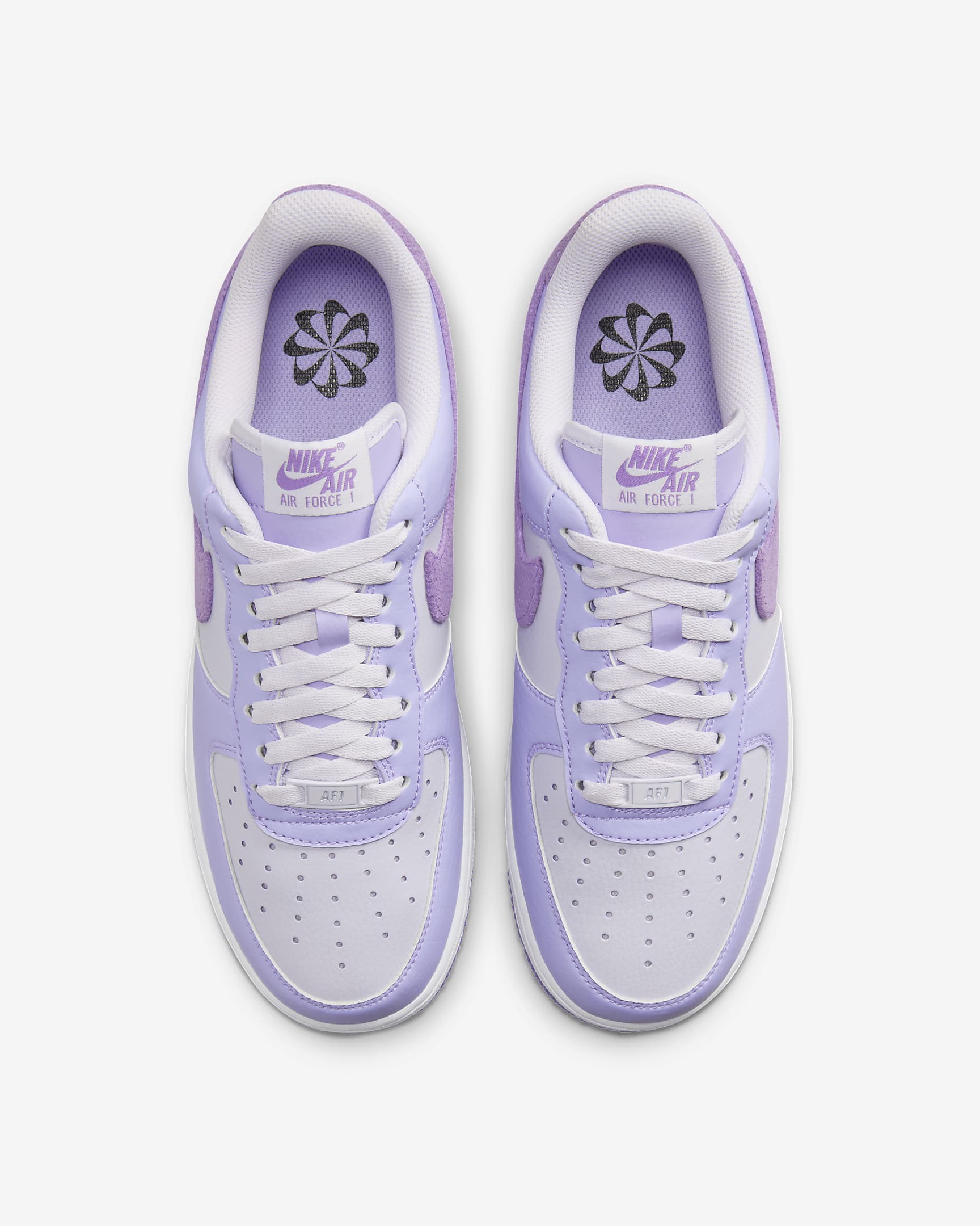 Nike Air Force 1 '07 SE Suede Damenschuh - Hydrangeas/Barely Grape/Weiß/Black Raspberry