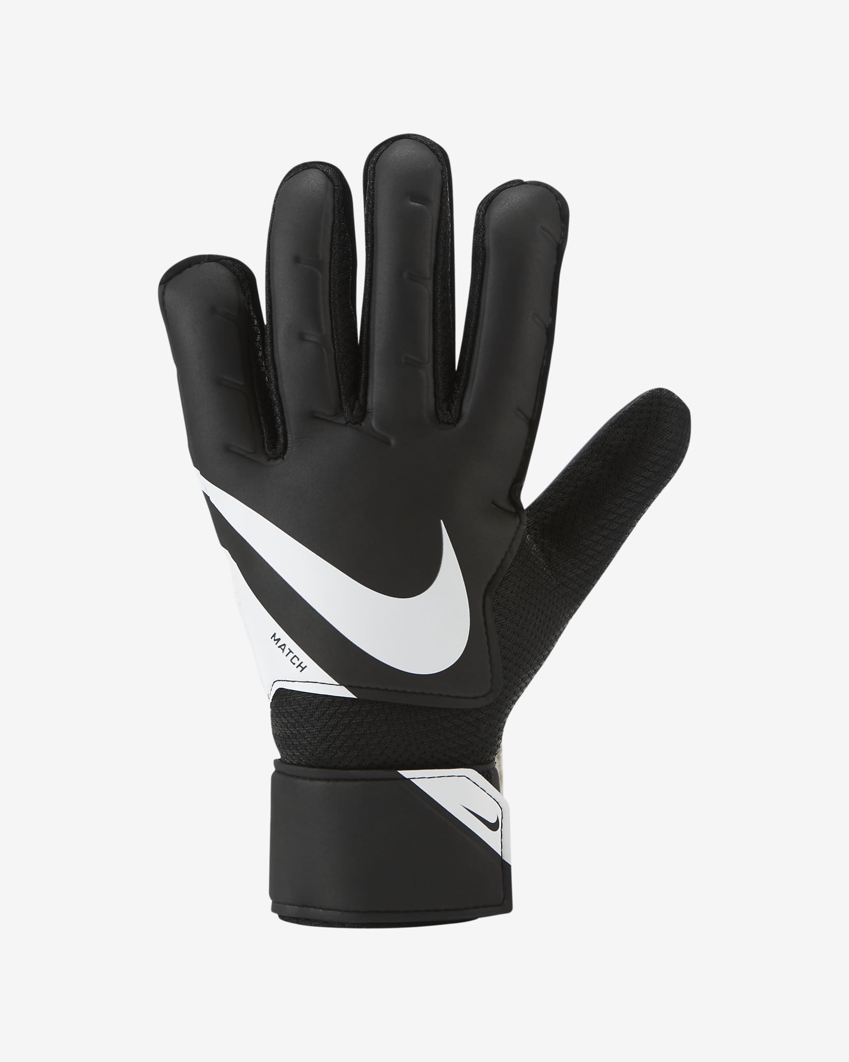 Nike Goalkeeper Match futballkesztyű - Fekete/Fehér/Fehér