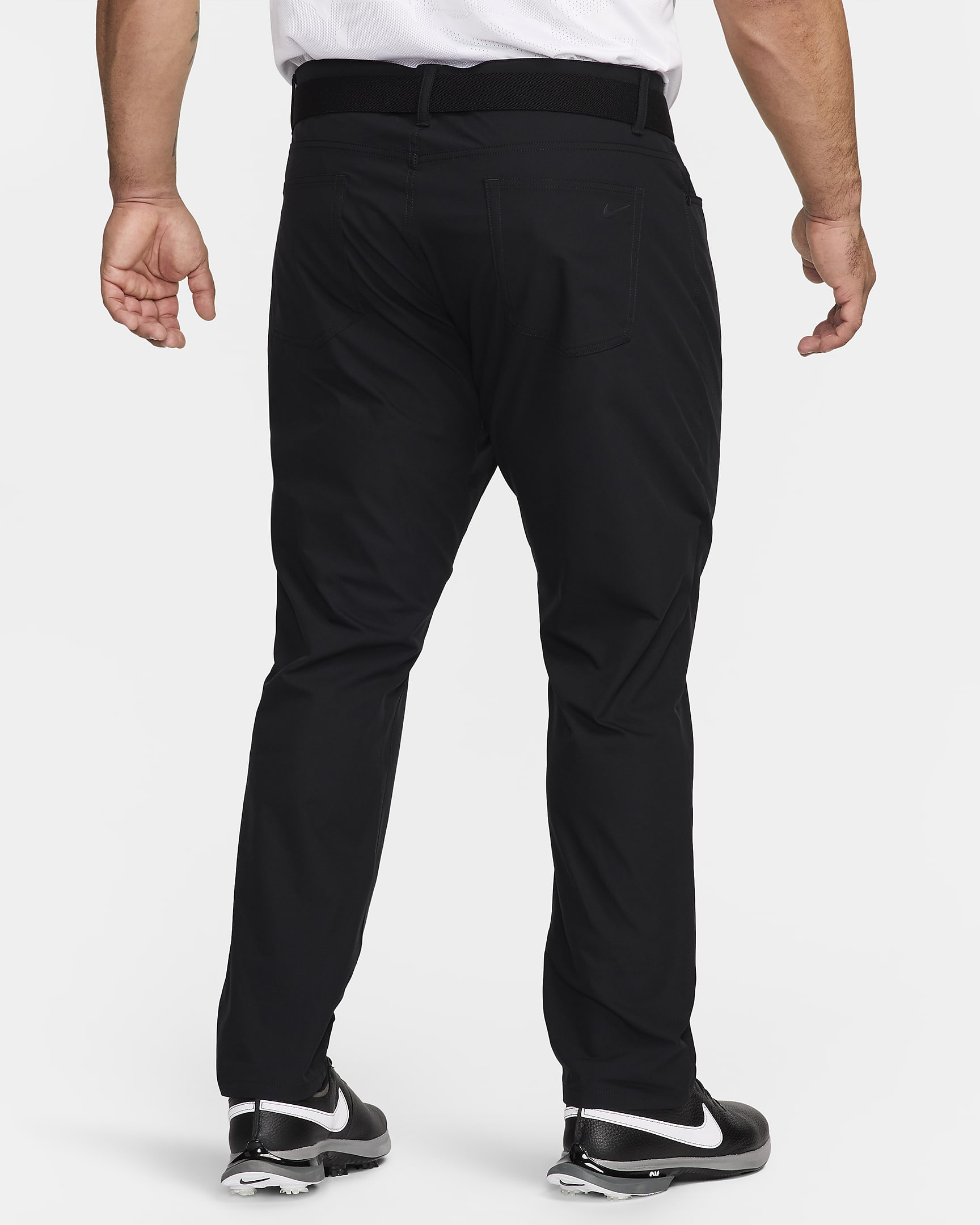 Pantalon de golf slim 5 poches Nike Tour pour homme - Noir/Noir