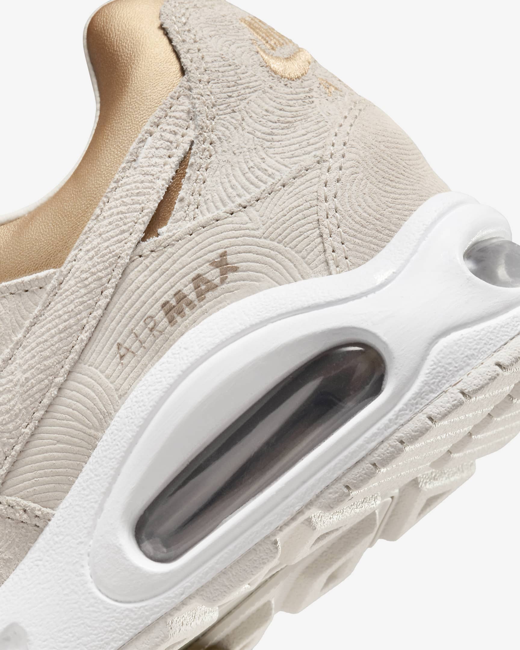 Nike Air Max Command Premium Women's Shoes - Gamma Grey Heather/Metallic Golden Tan/Gamma Grey Heather