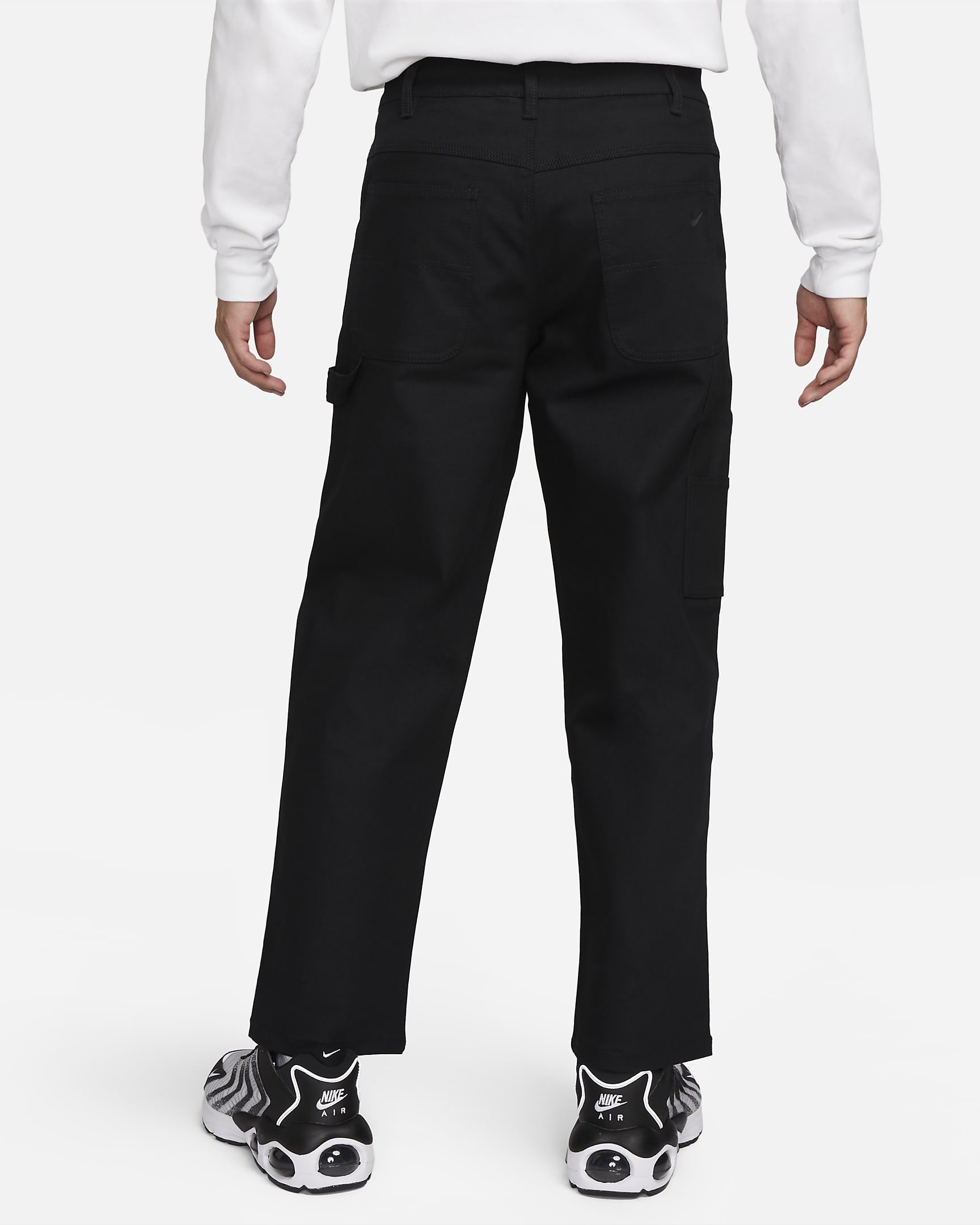 Nike Life Men's Carpenter Trousers - Black/Black