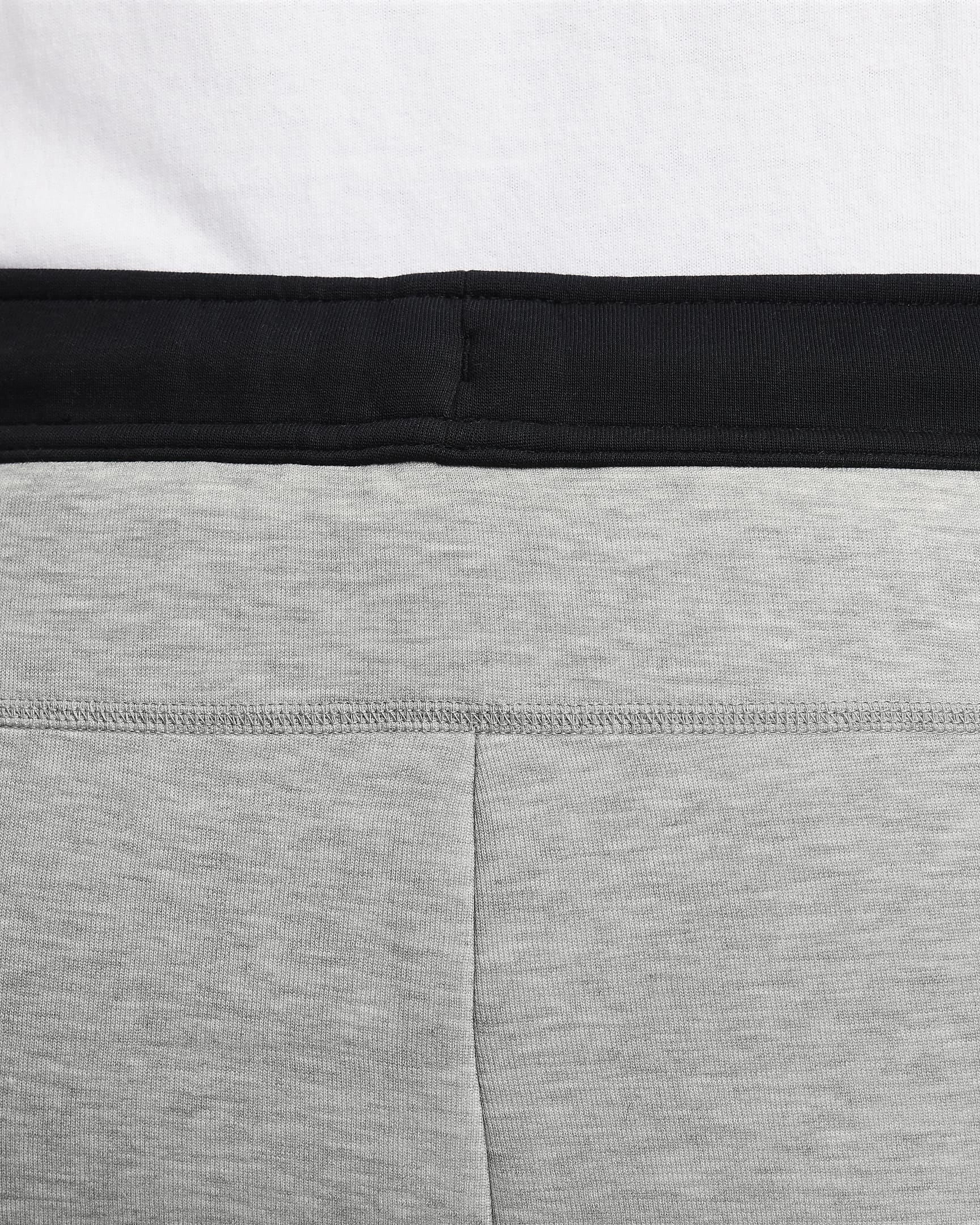 Nike Sportswear Tech Fleece férfi szabadidőnadrág - Dark Grey Heather/Fekete/Fehér