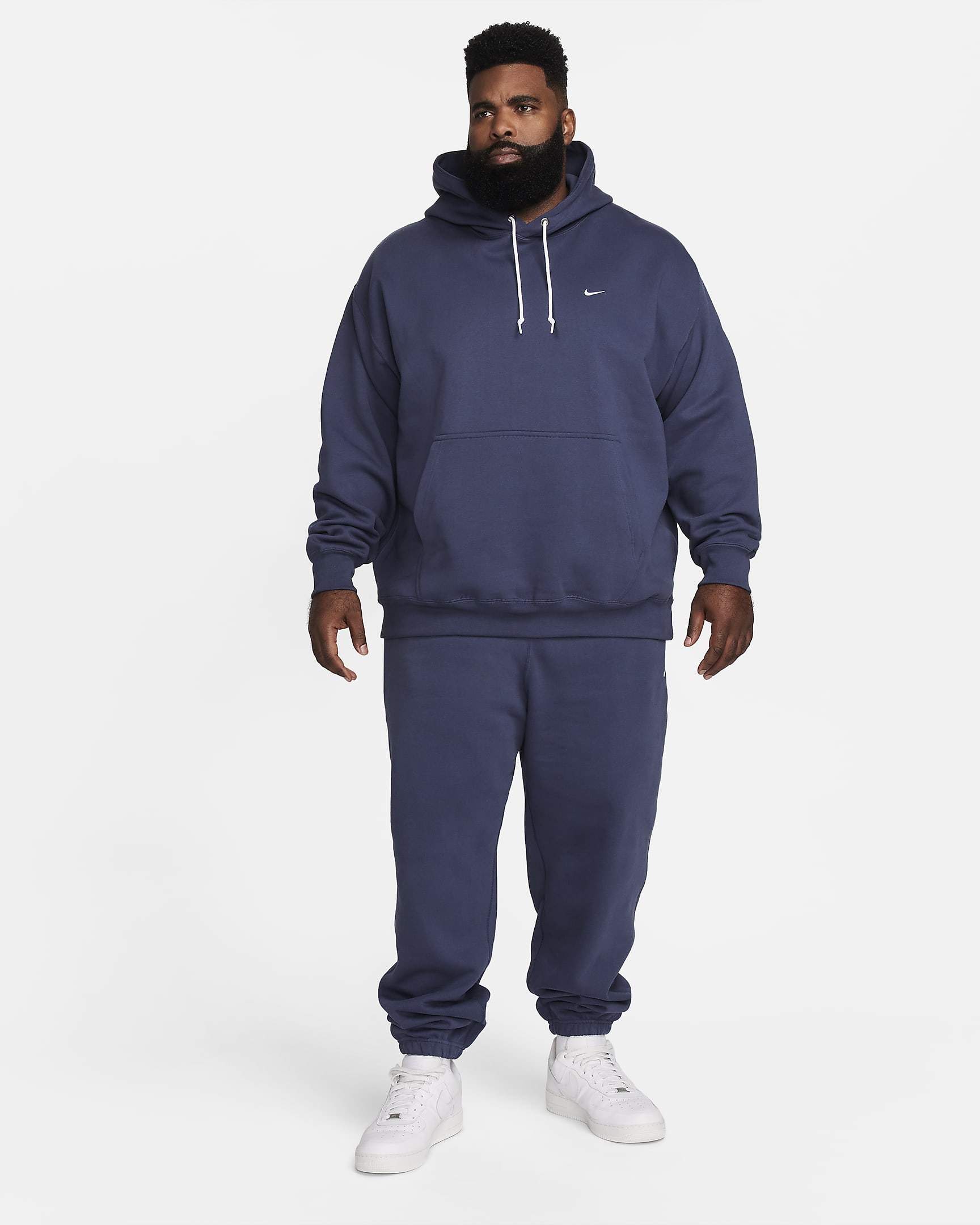 Nike Solo Swoosh Men's Fleece Pullover Hoodie. Nike IE