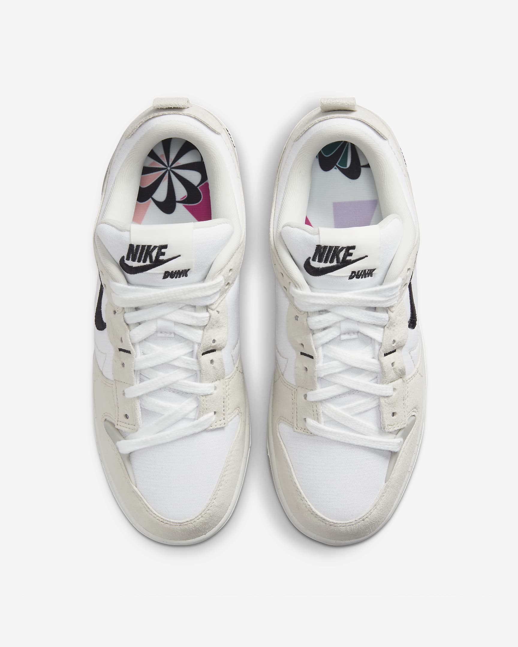 Nike Dunk Low Disrupt 2 Women's Shoes - White/Light Bone/Sail/Black