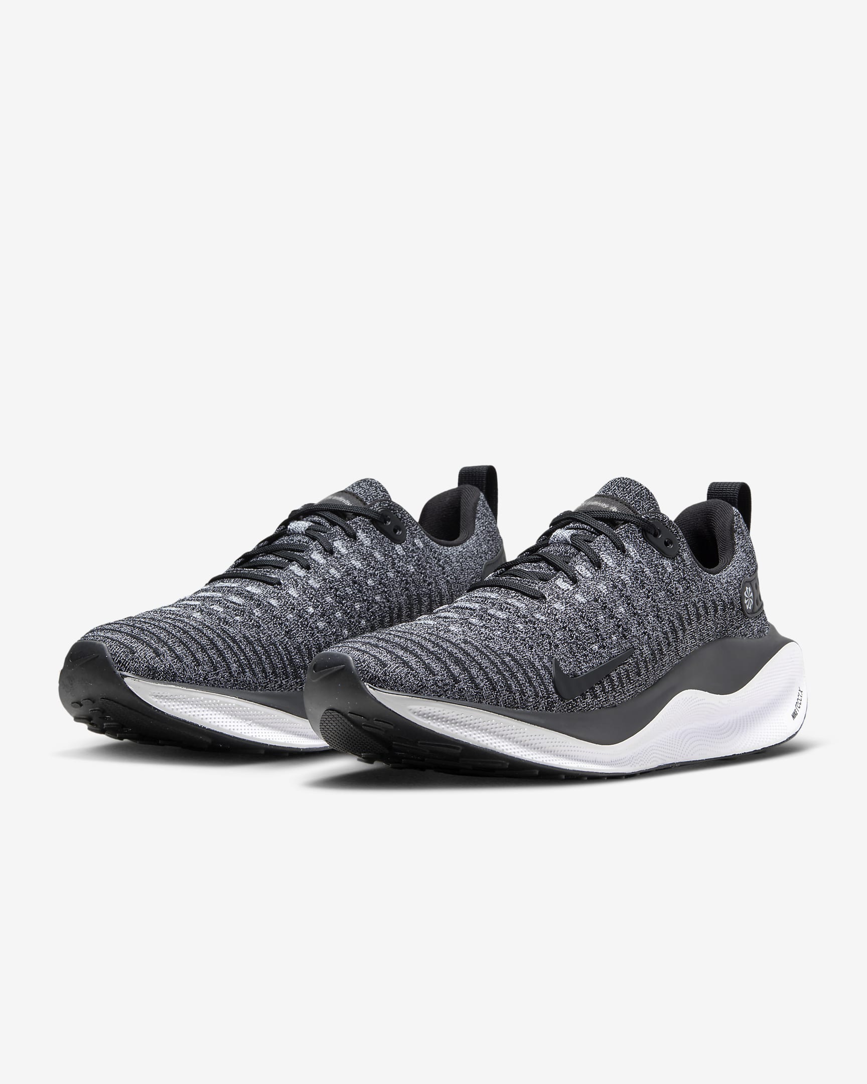 Tenis de correr en carretera para hombre Nike InfinityRN 4 - Negro/Blanco/Negro