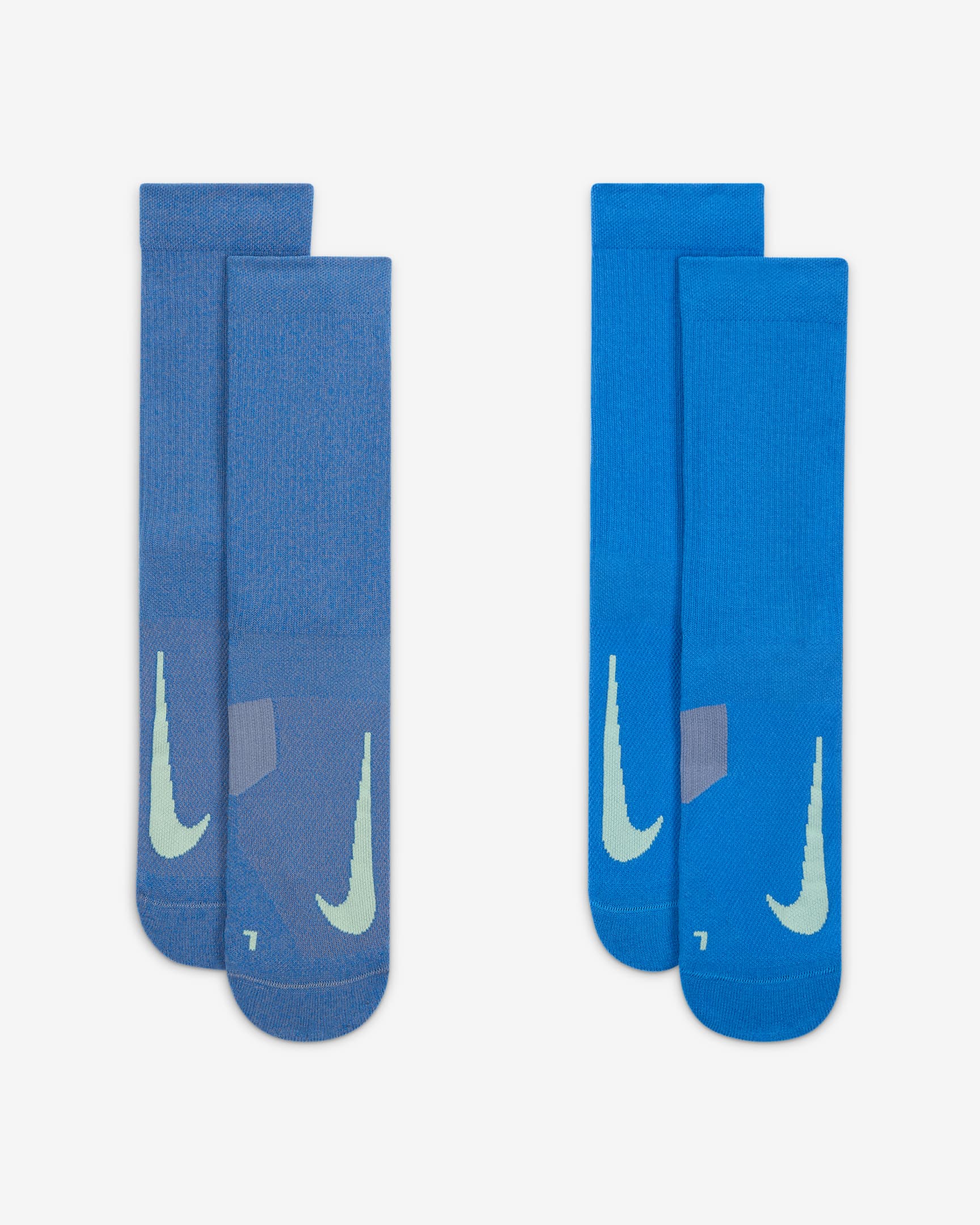 Nike Multiplier Crew Socks (2 Pairs). Nike BG