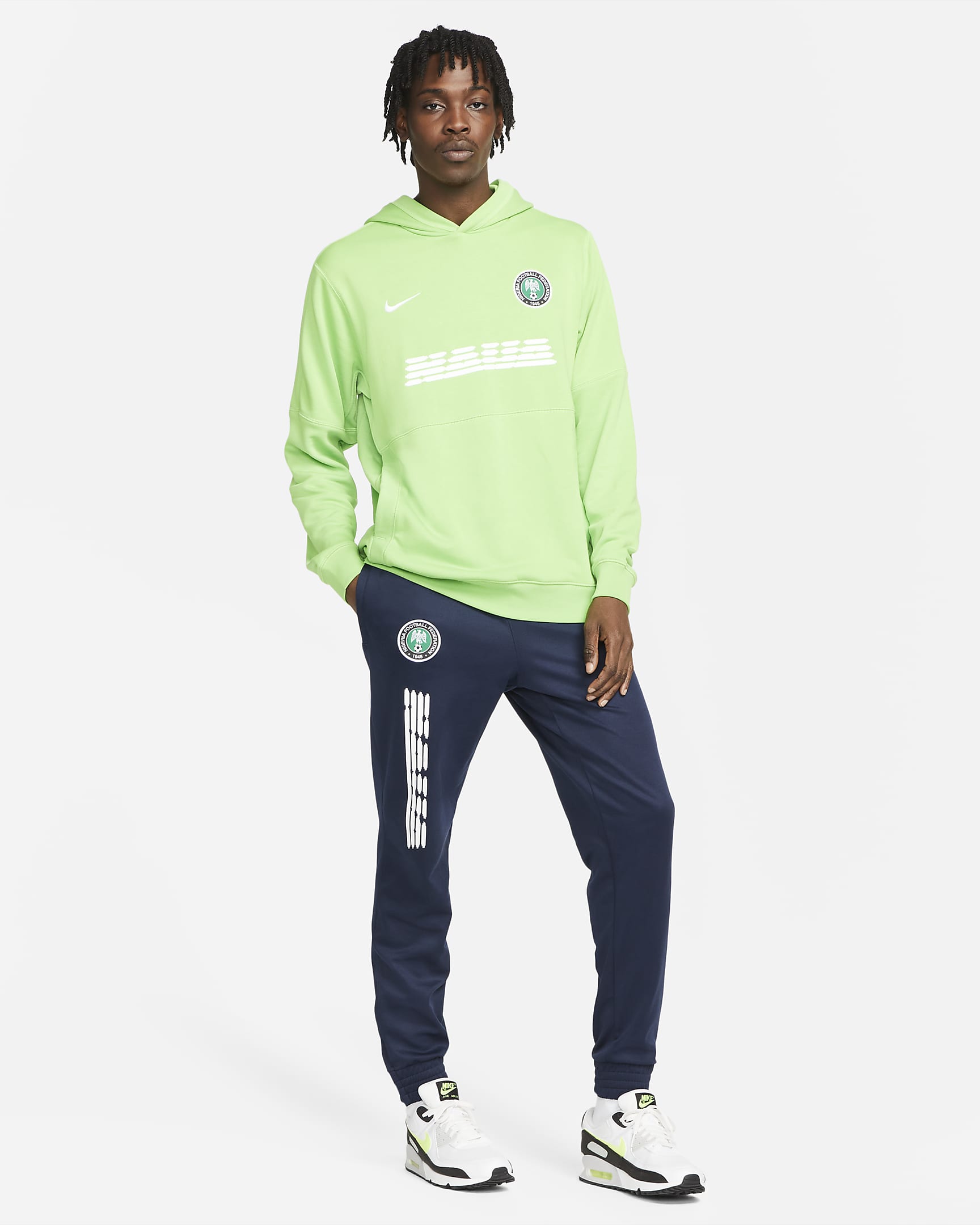 Nigeria Men's Knit Football Pants. Nike SK