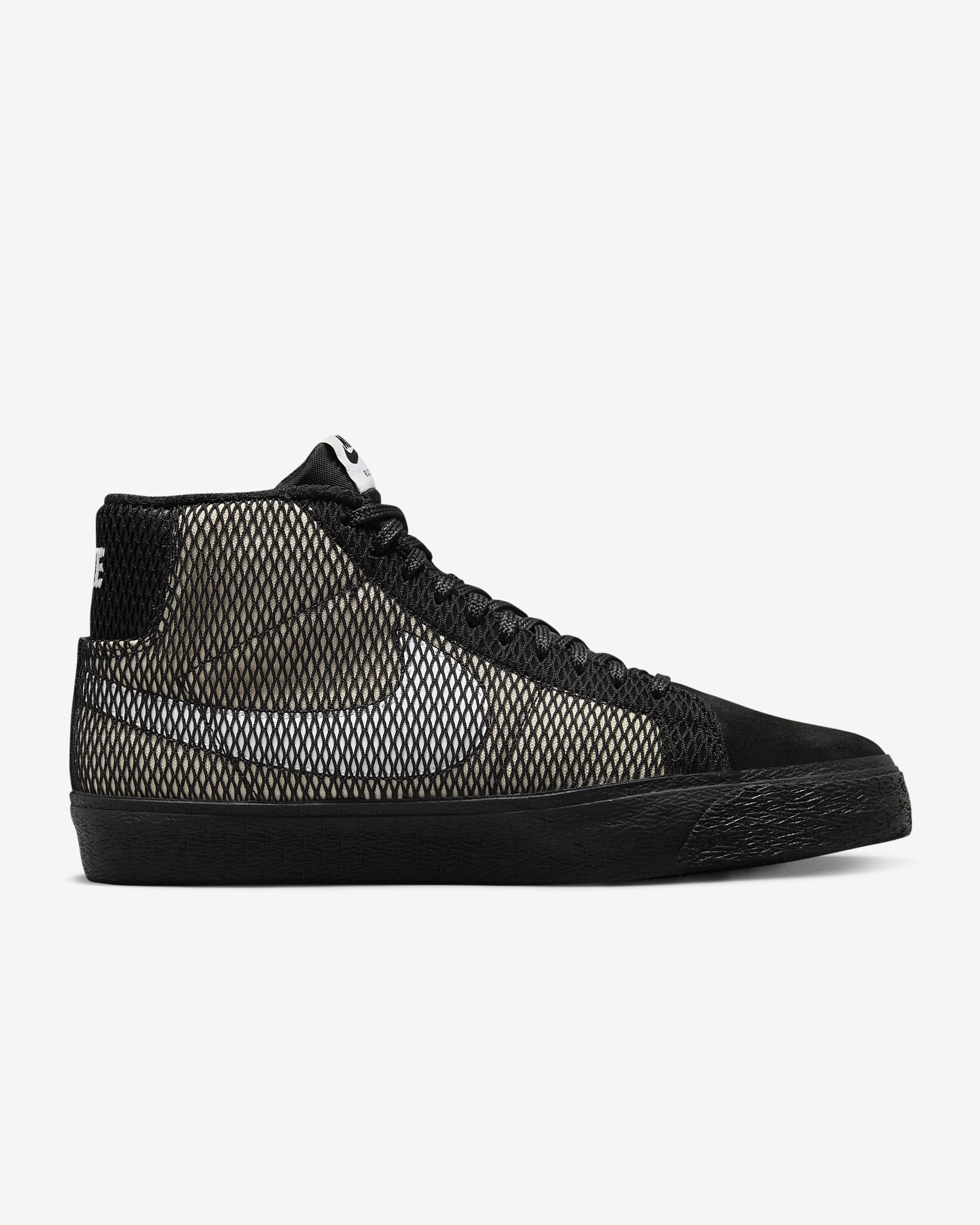 Παπούτσια skateboarding Nike SB Zoom Blazer Mid Premium - Λευκό/Λευκό/Μαύρο/Μαύρο