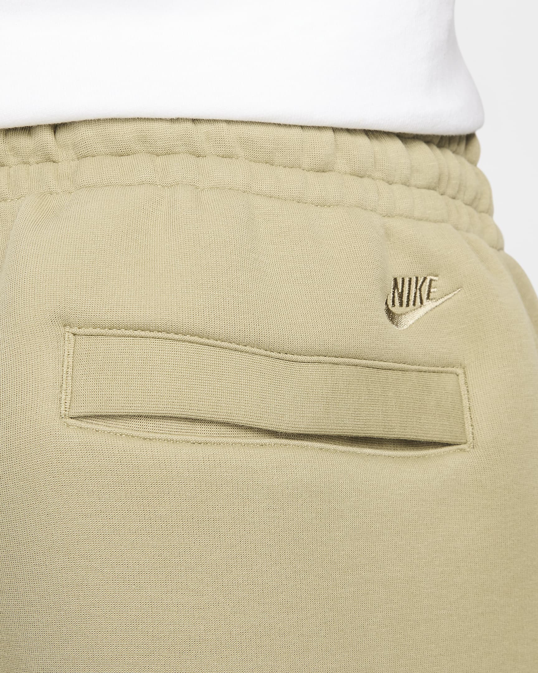 Short en tissu Fleece Nike Tech pour homme - Neutral Olive/Neutral Olive