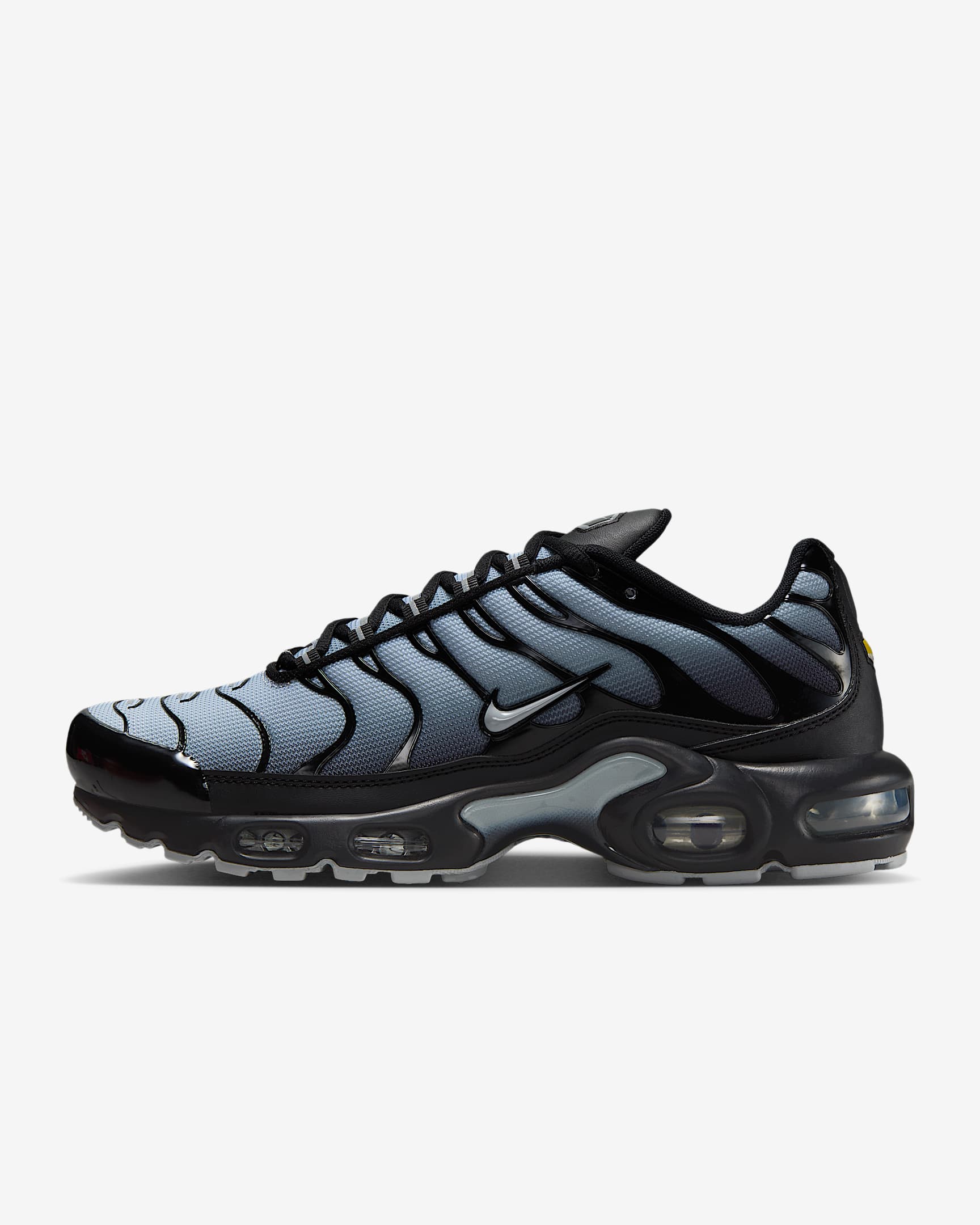 Tenis para mujer Nike Air Max Plus SE - Negro/Plata metalizado/Gris lobo