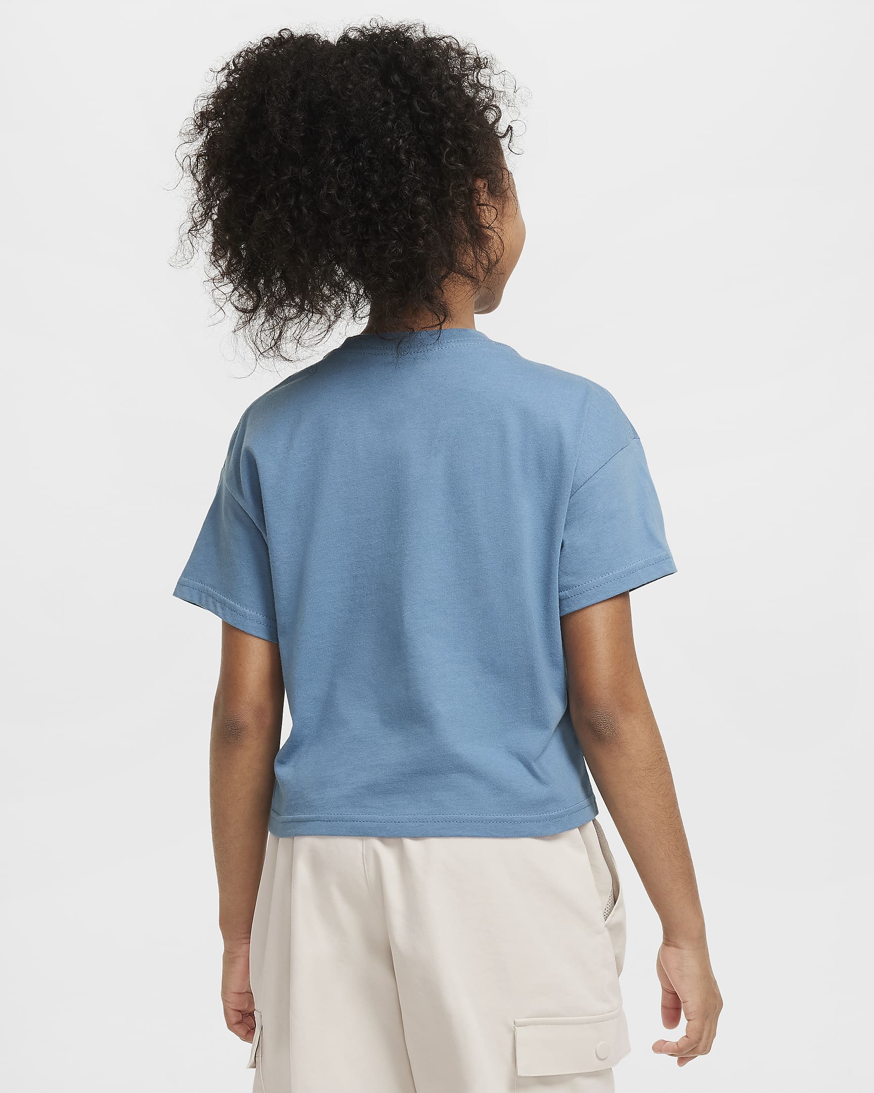 Nike Sportswear Essential T-Shirt (ältere Kinder, Mädchen) - Aegean Storm