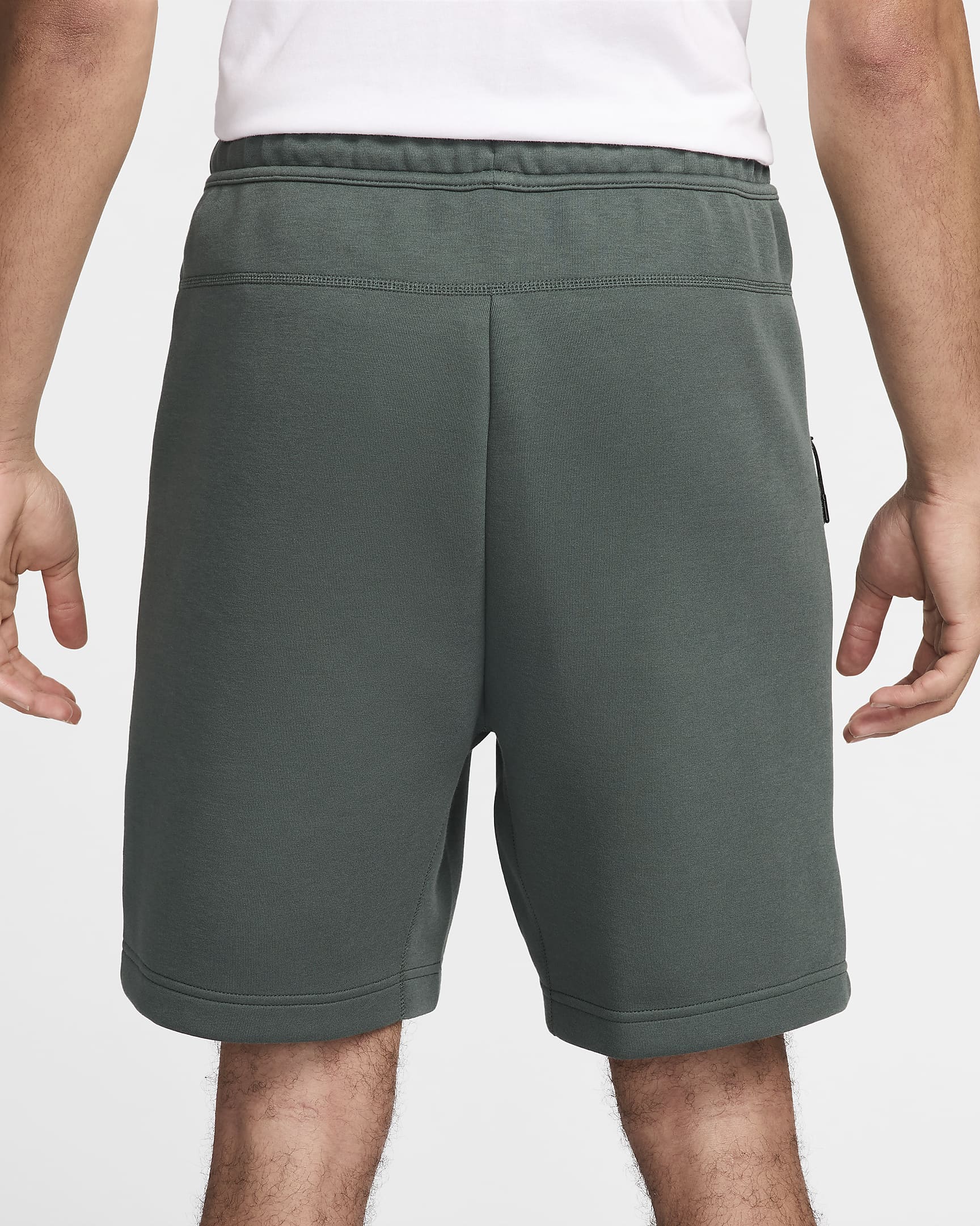 Shorts Nike Sportswear Tech Fleece - Uomo - Vintage Green/Nero