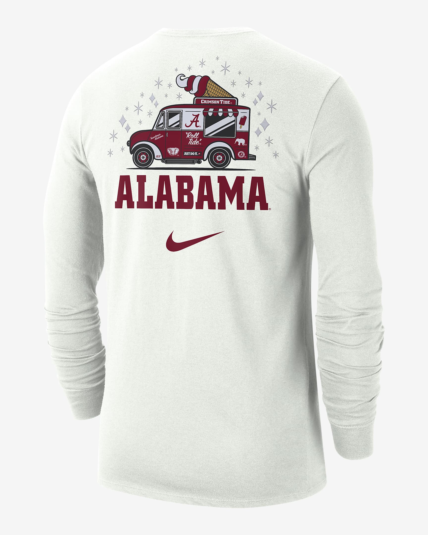 Alabama Men's Nike College LongSleeve TShirt.