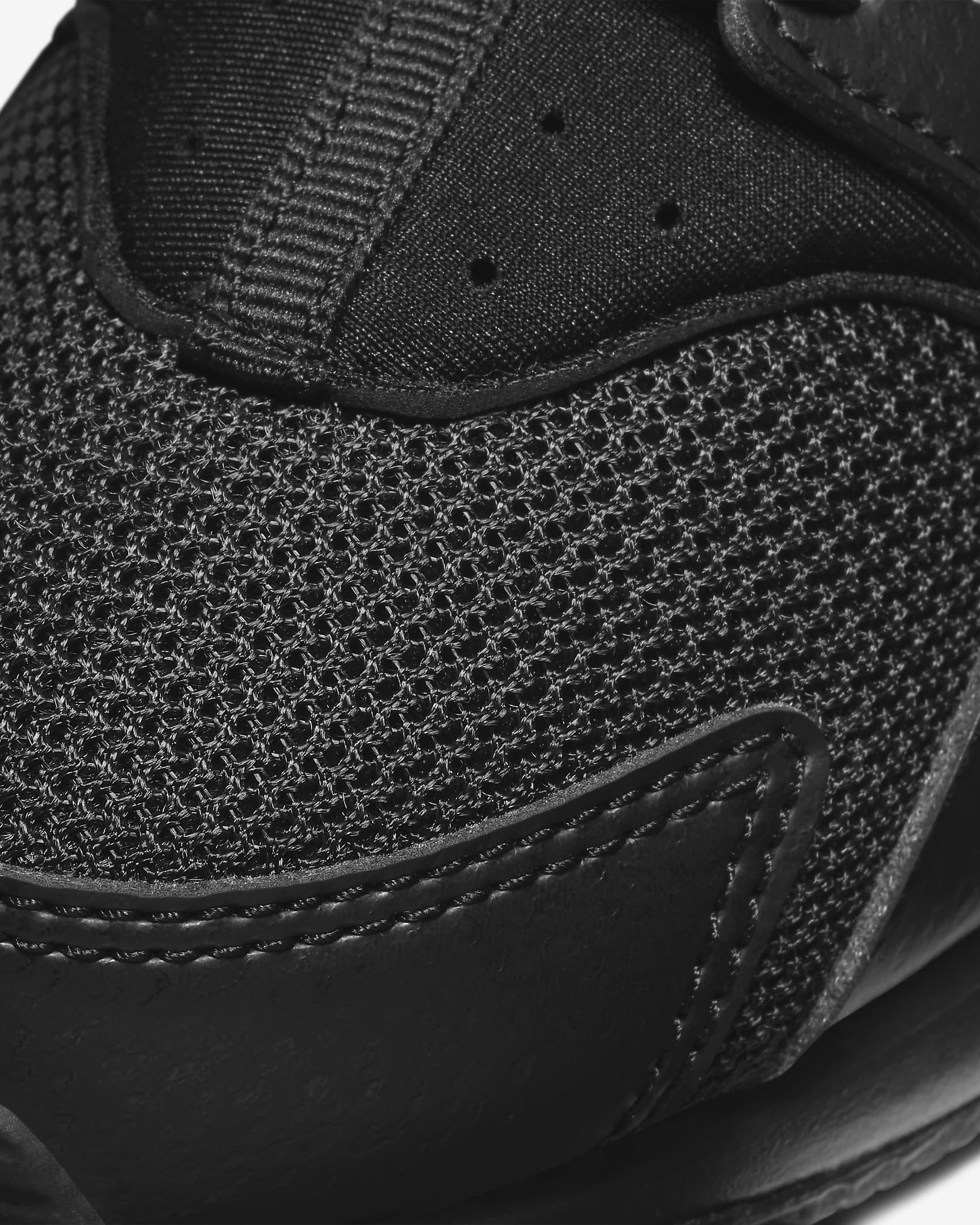 Nike Preschool Huarache Run 'Black Neutral Grey' Shoes