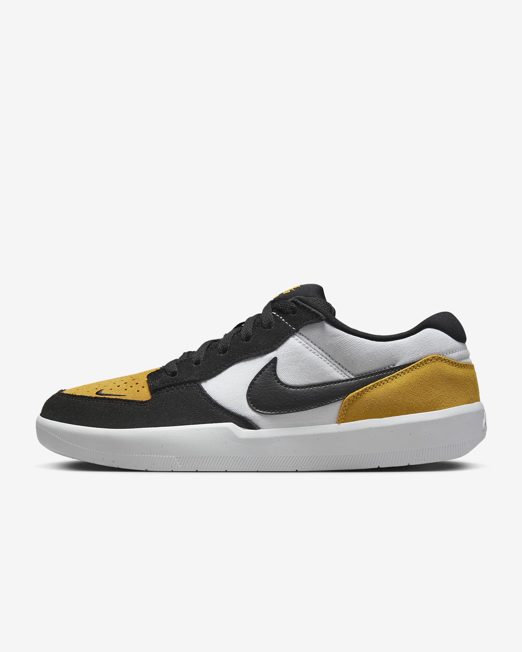 Nike SB Force 58 Skate Shoes - University Gold/White/Black