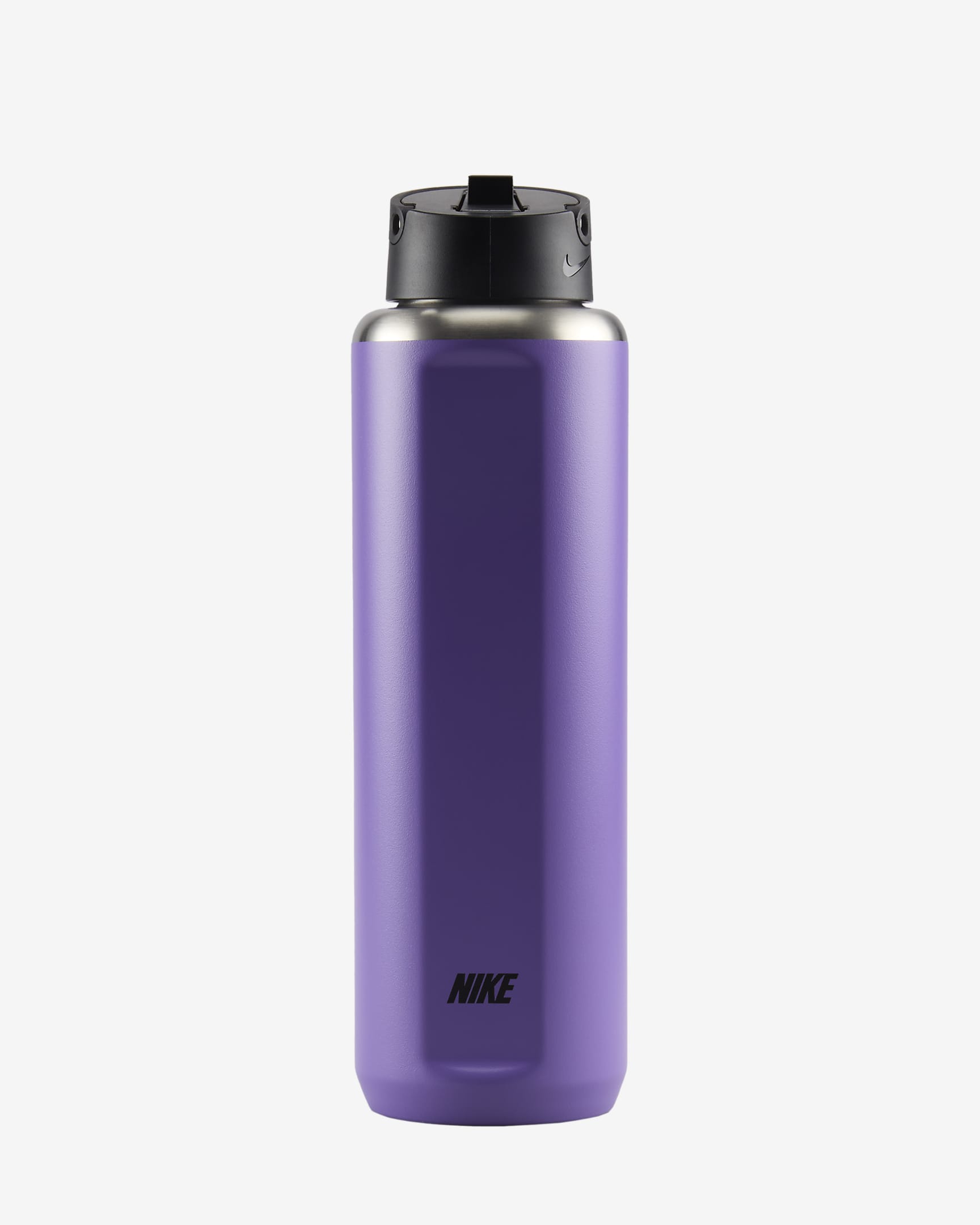 Nike Recharge Stainless Steel Straw Bottle (32 oz) - Purple