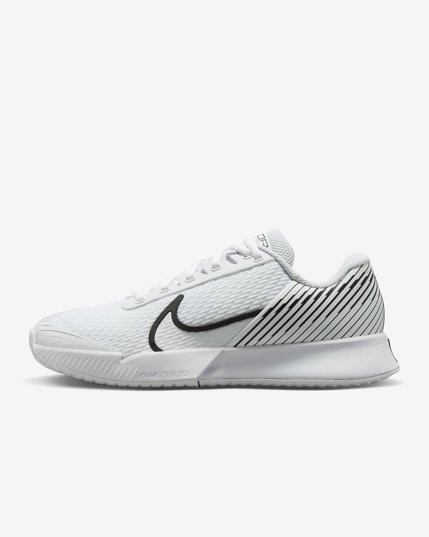 NikeCourt Air Zoom Vapor Pro 2 Hardcourt tennisschoenen voor dames - Wit/Pure Platinum/Zwart