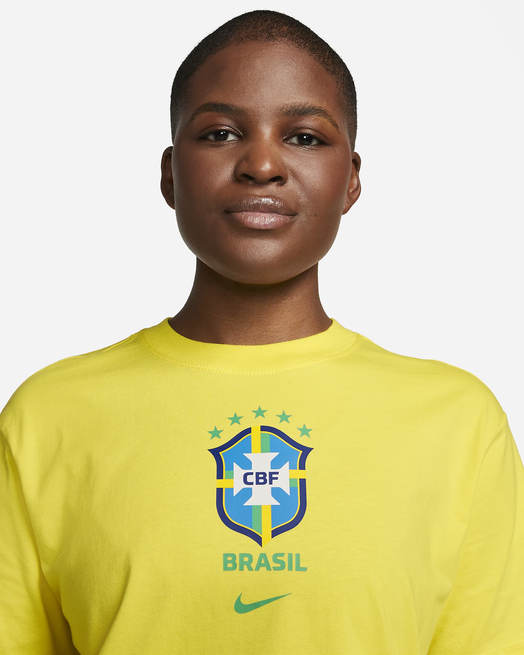 Brazil Crest Women's Nike Soccer T-Shirt. Nike.com