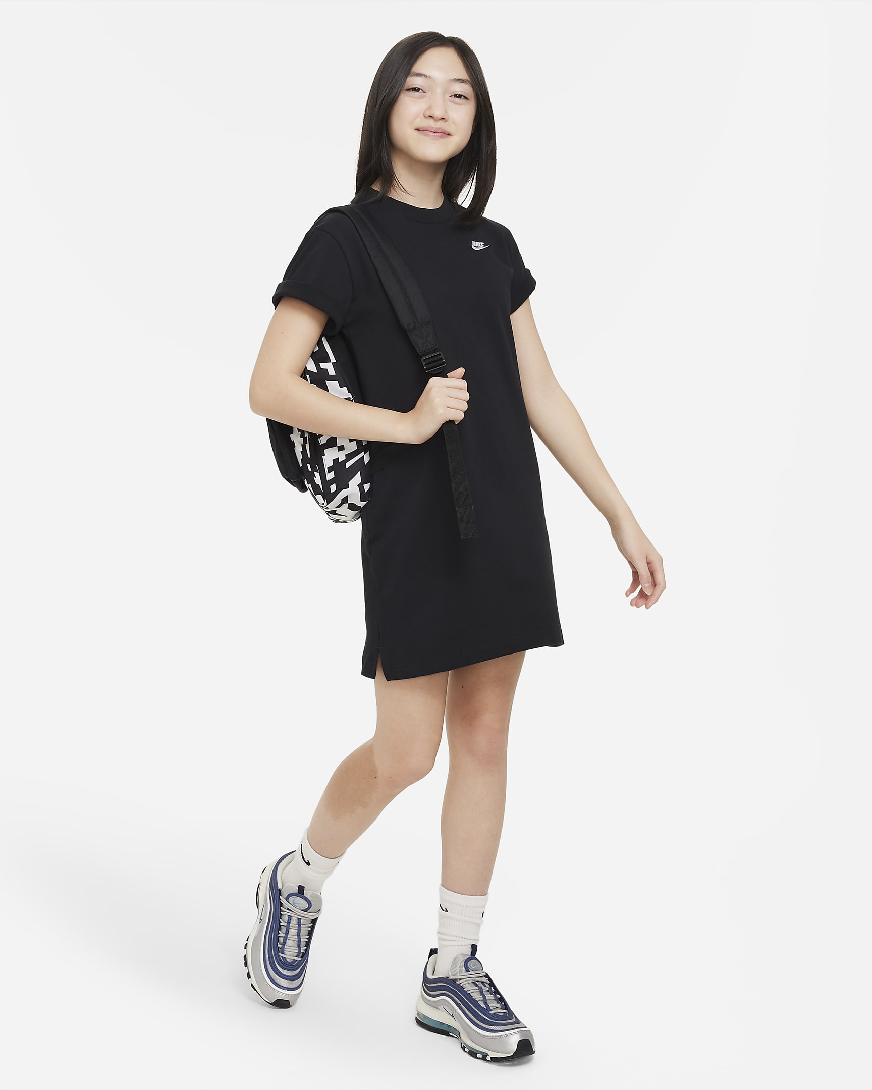 Nike Sportswear Older Kids' (Girls') T-Shirt Dress. Nike UK