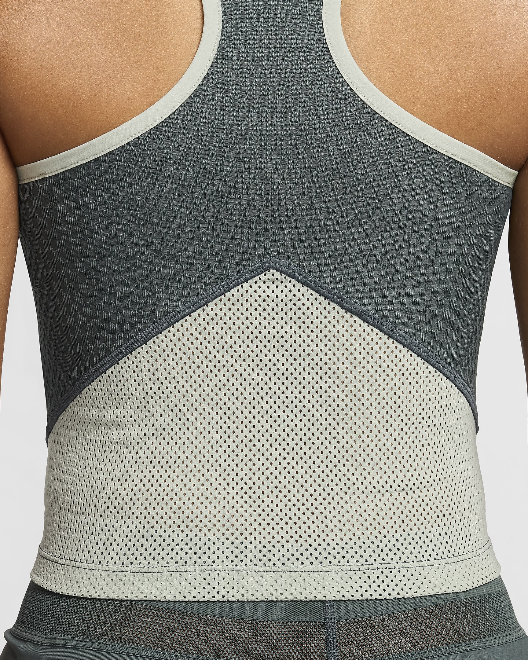 NikeCourt Slam Dri-FIT Tennis-Tanktop für Damen - Vintage Green/Jade Horizon/Jade Horizon/Weiß