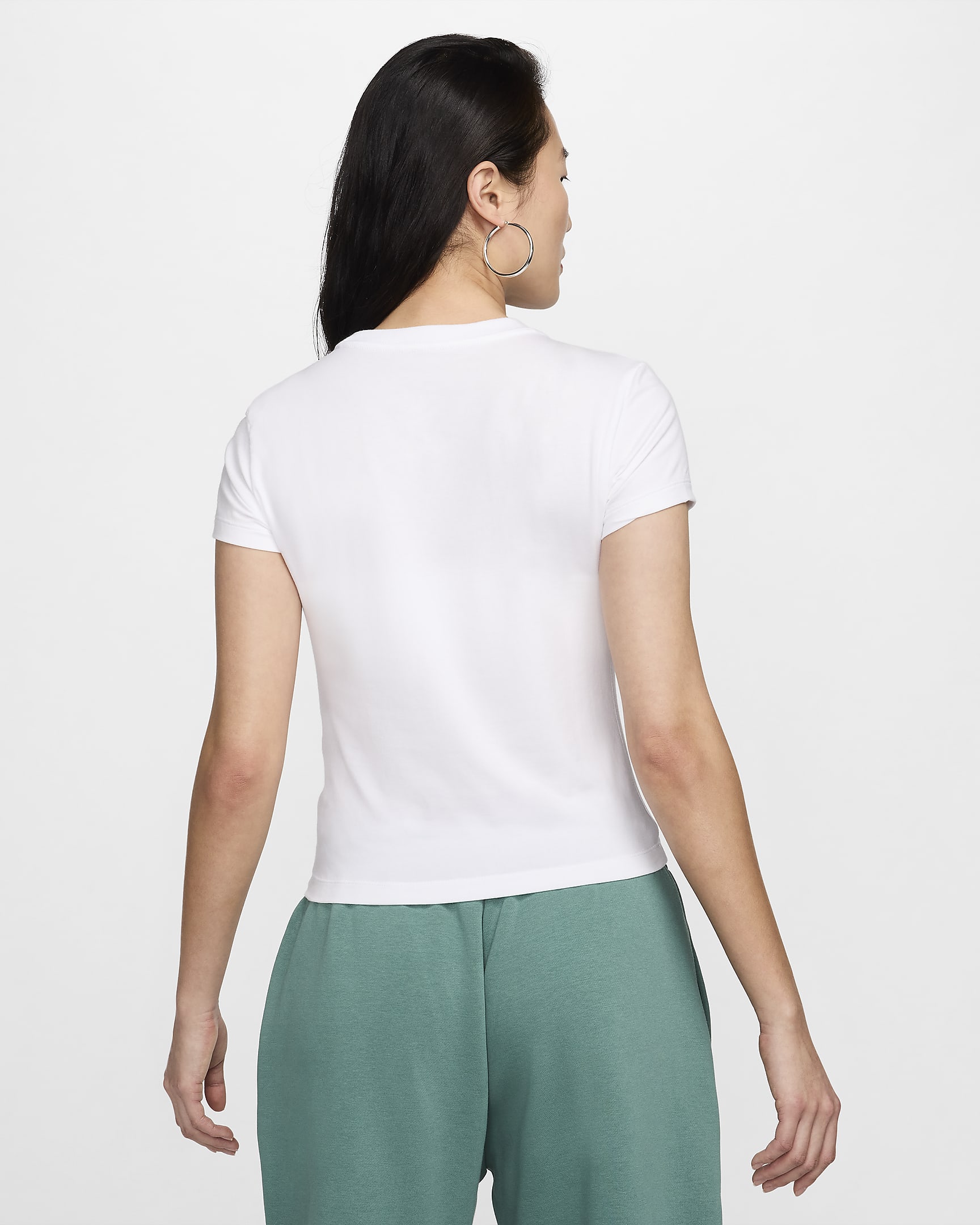 Nike Sportswear Chill Knit Women's T-Shirt - White/Black