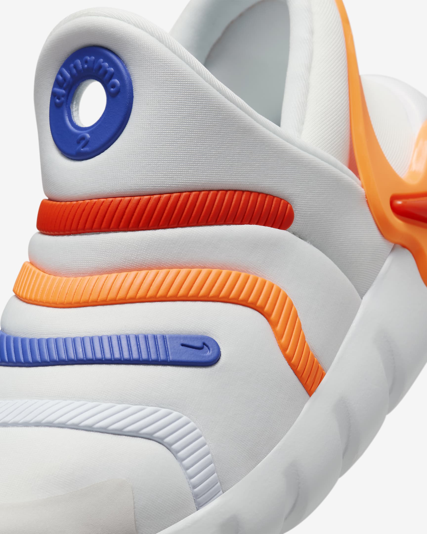 Nike Dynamo 2 EasyOn Younger Kids' Shoes - Summit White/Total Orange/Astronomy Blue/Team Orange