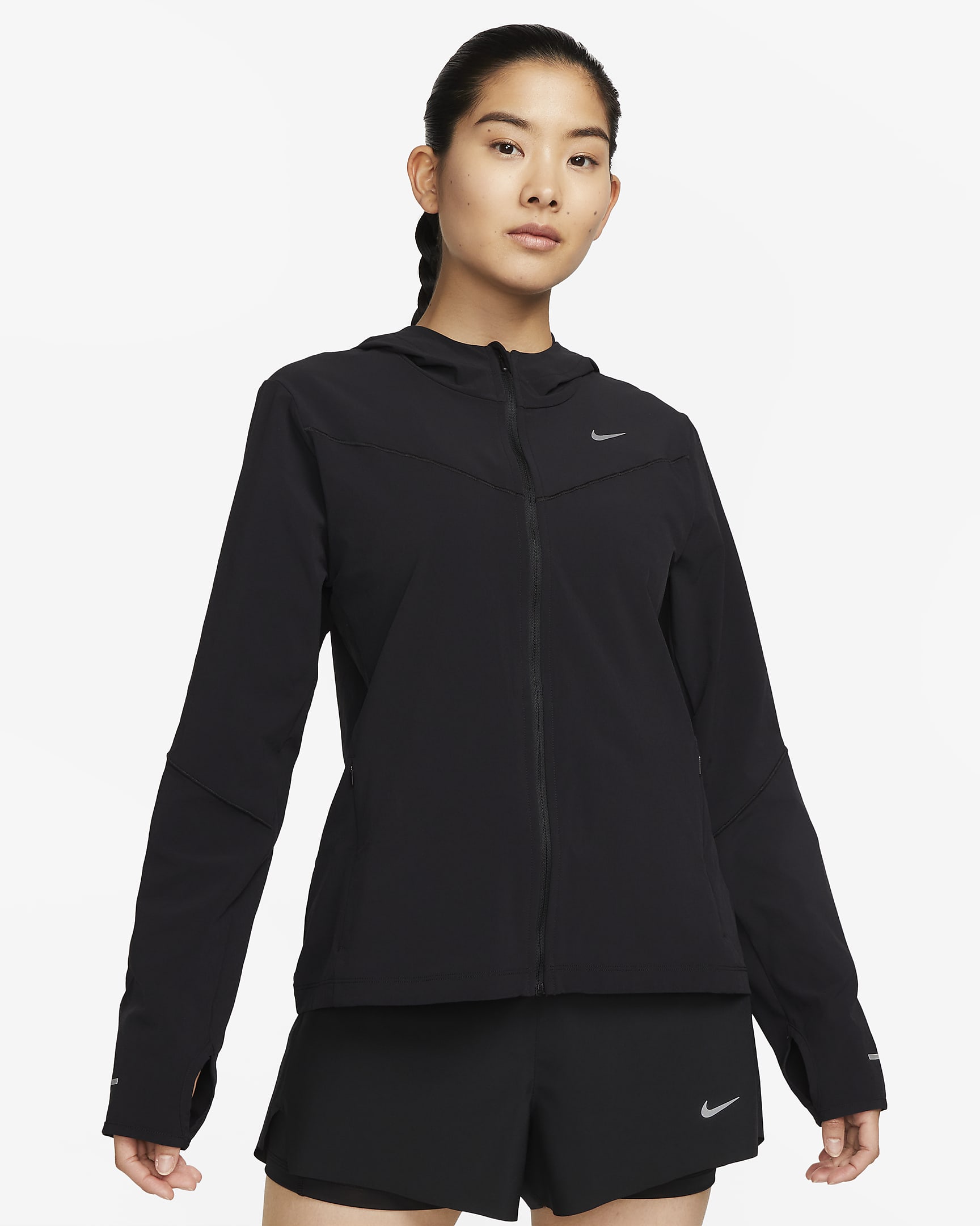 Nike Swift UV Women's Running Jacket - Black