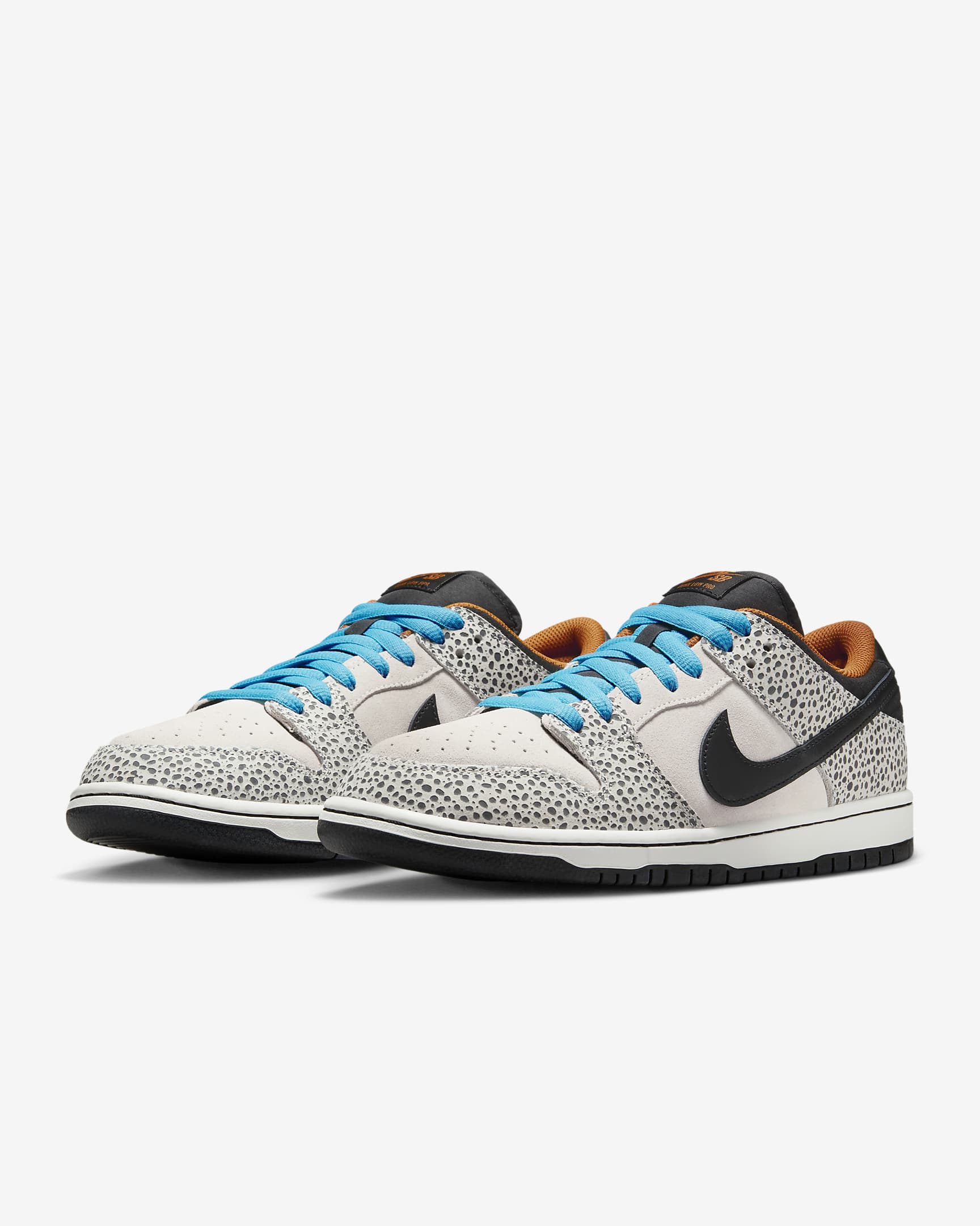 Nike SB Dunk Low Pro Electric skatesko - Phantom/Svart/Monarch/Svart