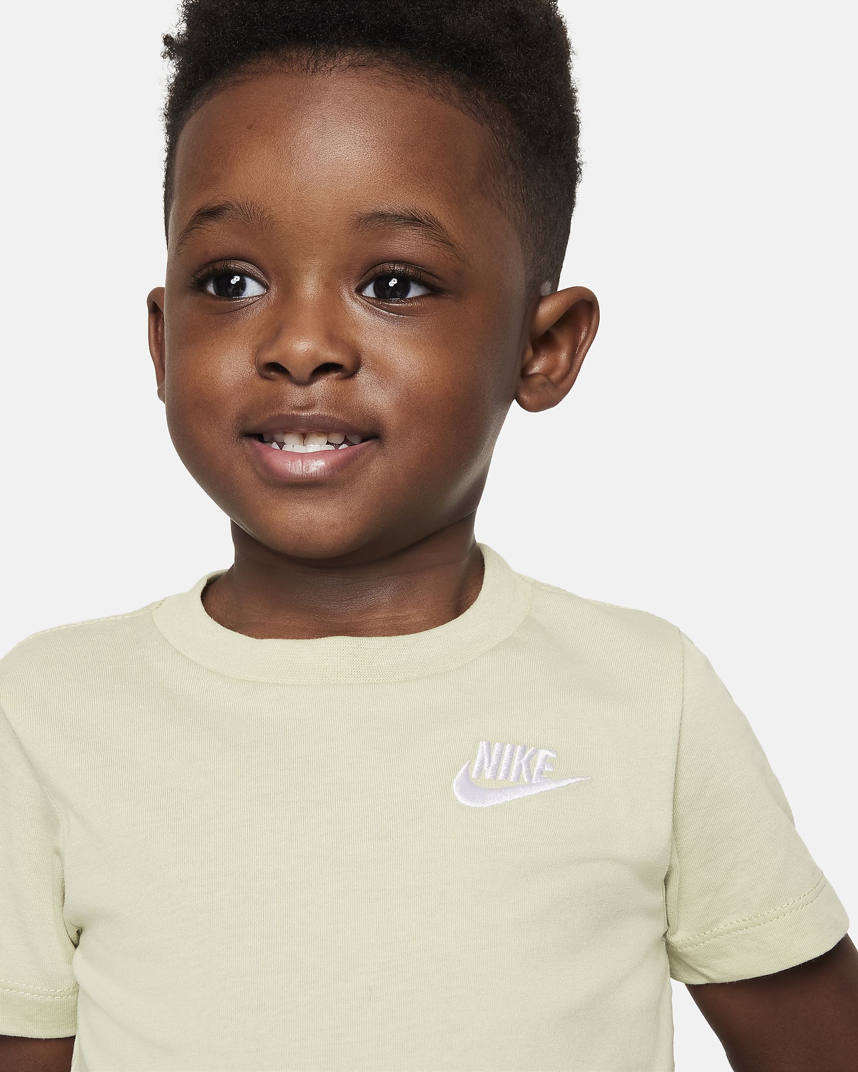 Nike Club Toddler Knit Shorts Set - Olive Aura