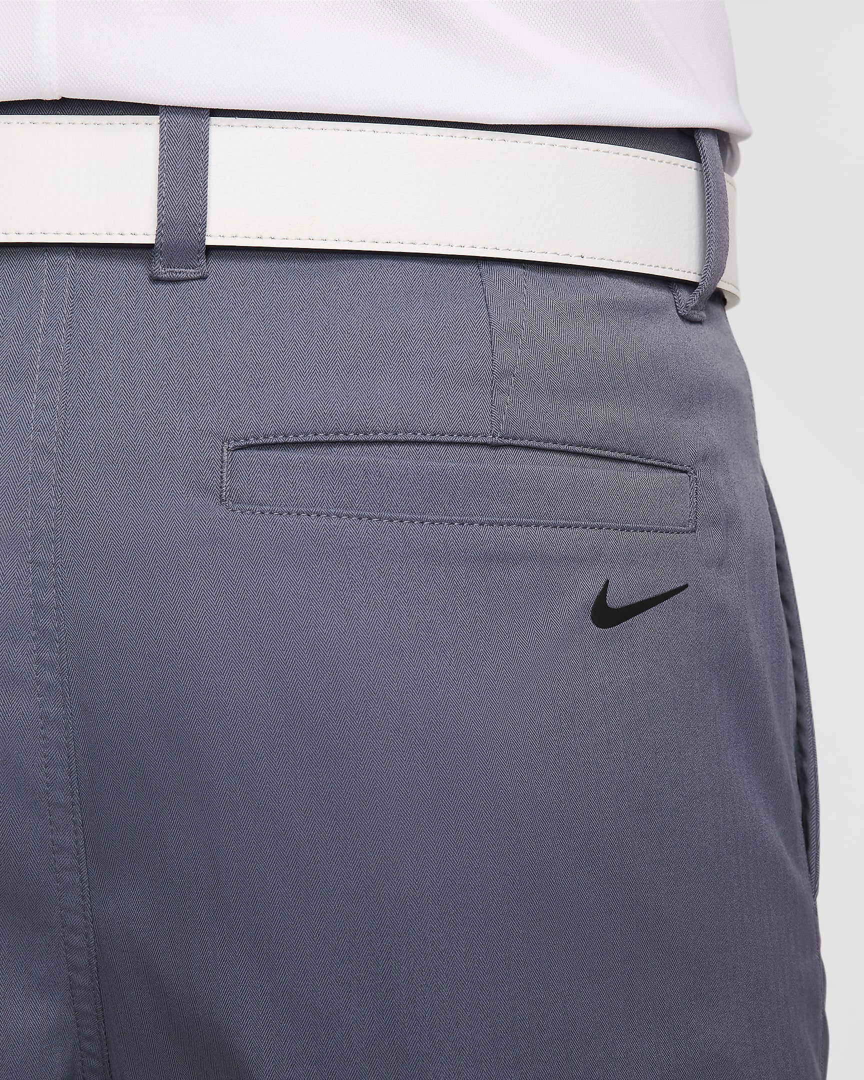 Pánské golfové chino kalhoty Nike Tour Repel v zeštíhleném střihu - Light Carbon/Černá