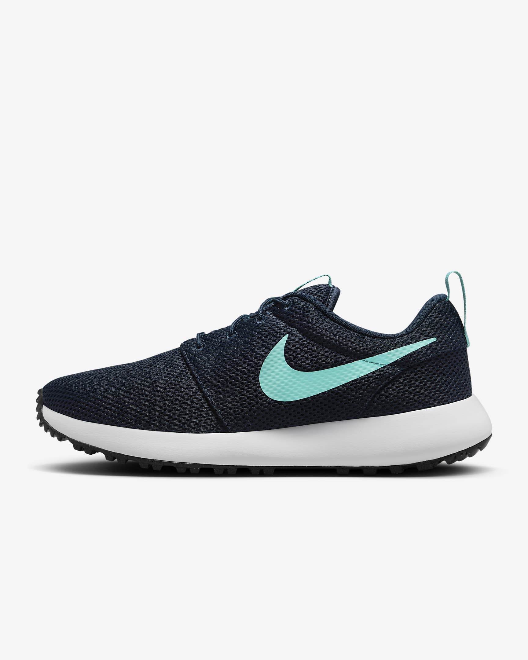 Roshe G Next Nature Men's Golf Shoes - Armory Navy/Black/White/Green Frost