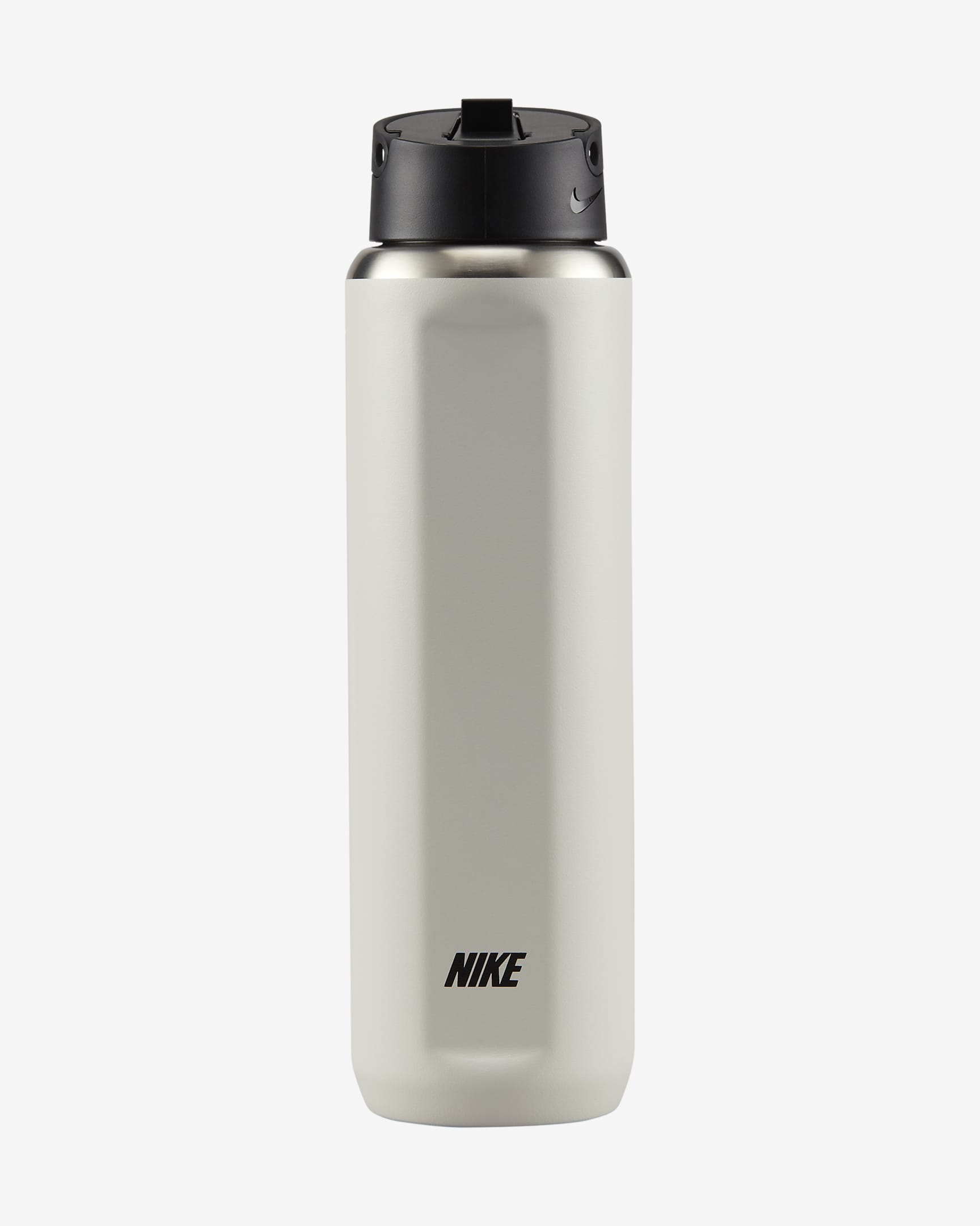 Nike Recharge Stainless Steel Straw Bottle (710ml approx.) - Light Bone/Black/Black