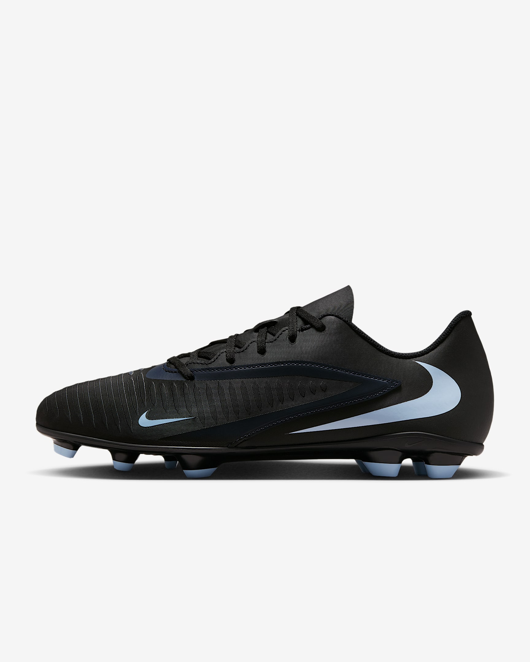 Nike Phantom 6 Low Club Multi-Ground Football Boot - Black/Black