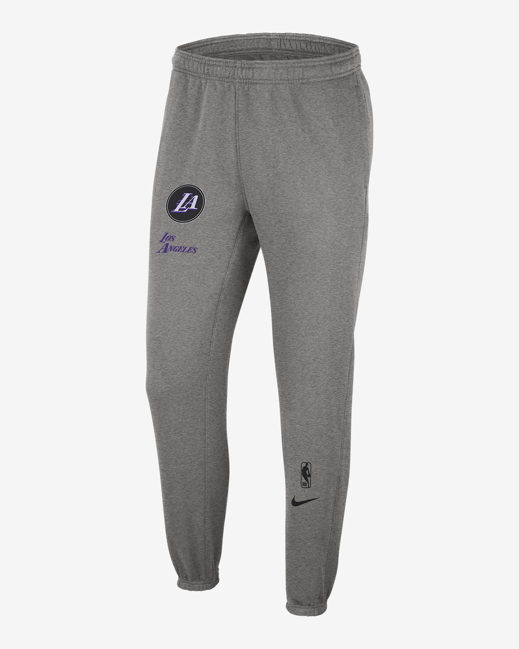 Pantalones Nike NBA de tejido Fleece para hombre Los Angeles Lakers ...