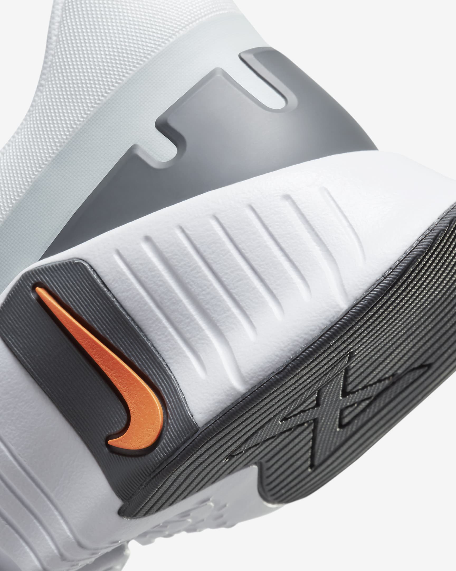 Nike Free Metcon 5 Men's Workout Shoes - Summit White/Light Silver/Iron Grey/Bright Mandarin