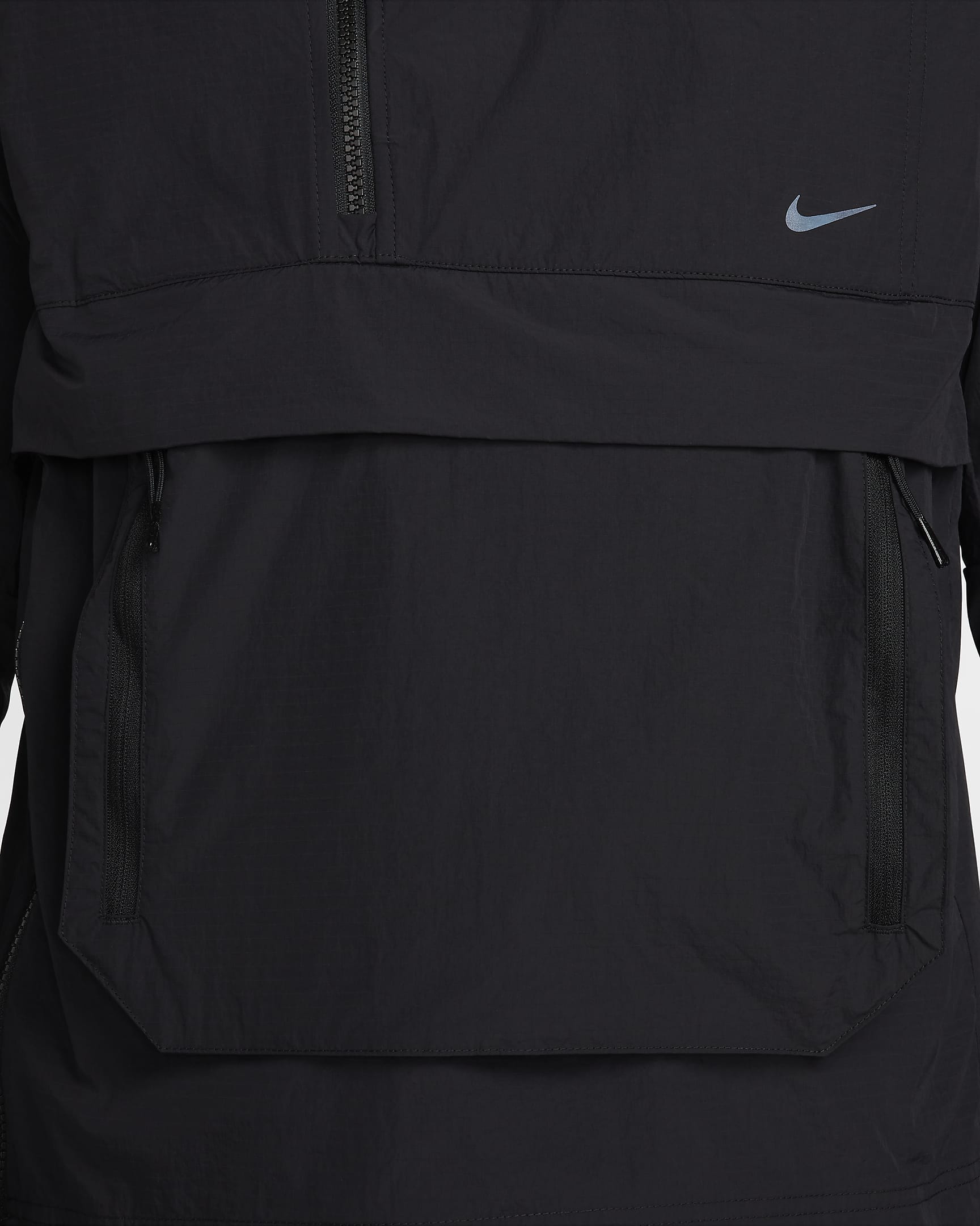 เสื้อแจ็คเก็ตอเนกประสงค์น้ำหนักเบากันยูวี Repel ผู้ชาย Nike A.P.S. - ดำ/ดำ/ดำ