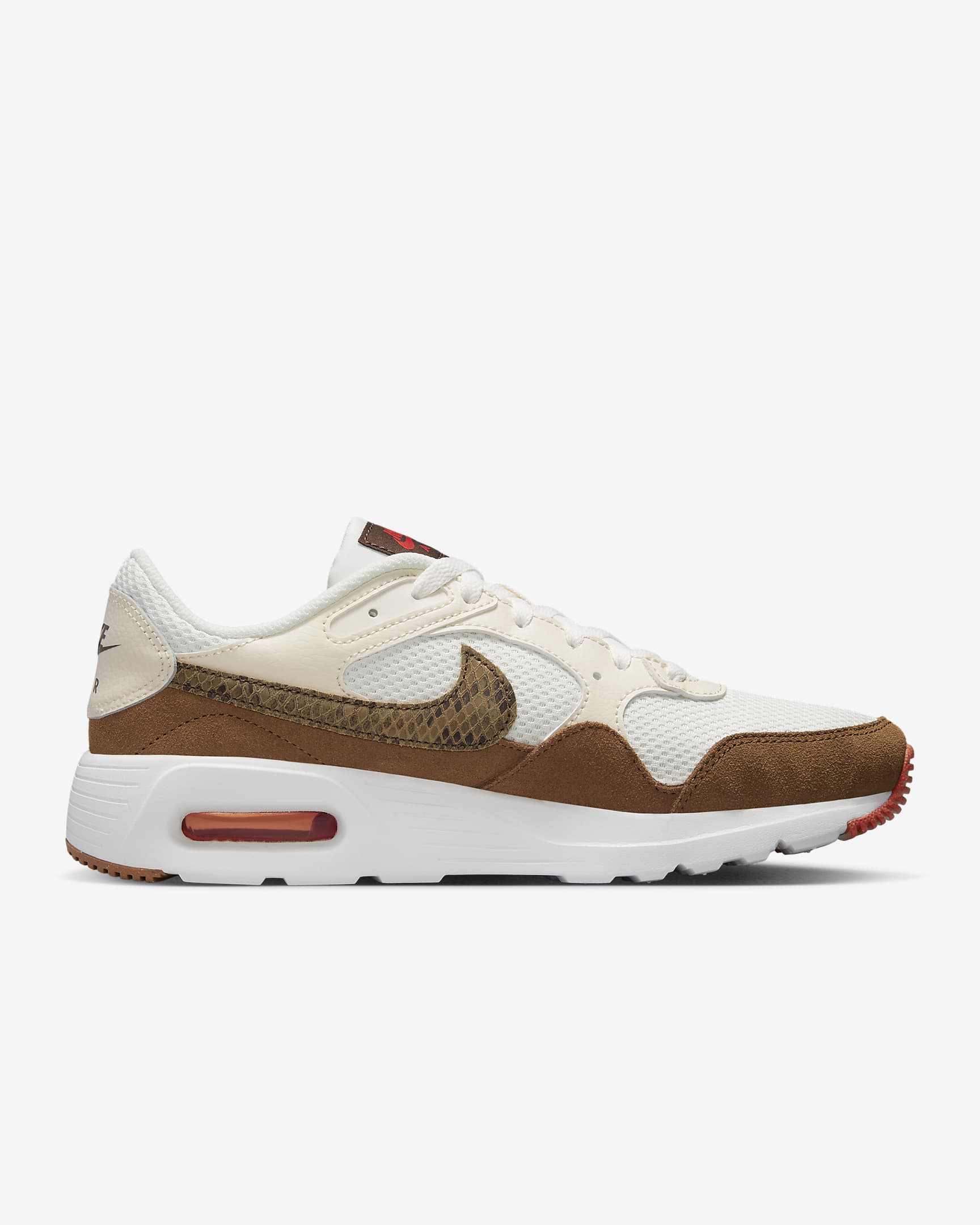 Nike Air Max SC SE Women's Shoes - Pale Ivory/Summit White/Ale Brown/Picante Red